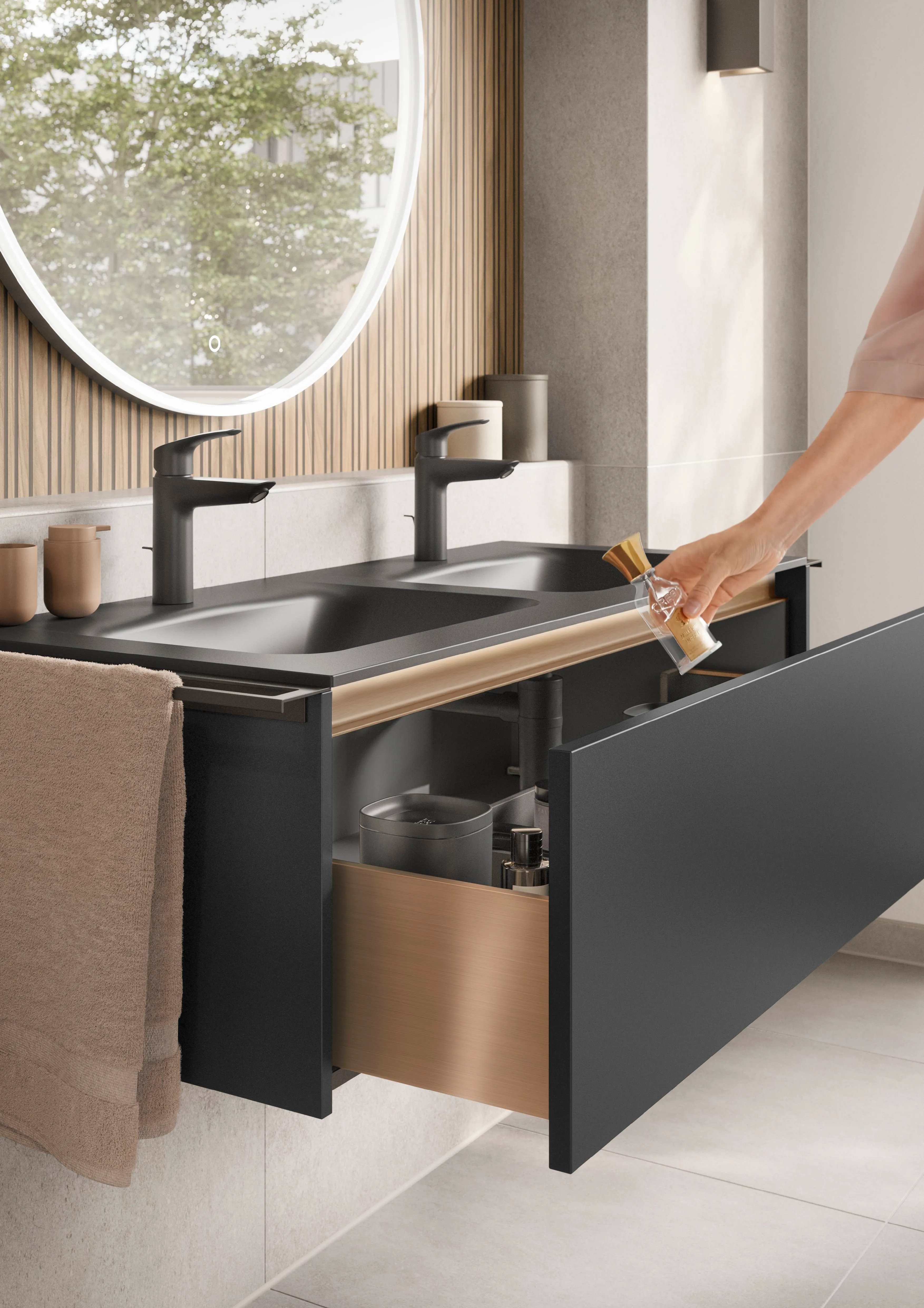 Senso 496 Lacquer, premium honed black — detajl 2