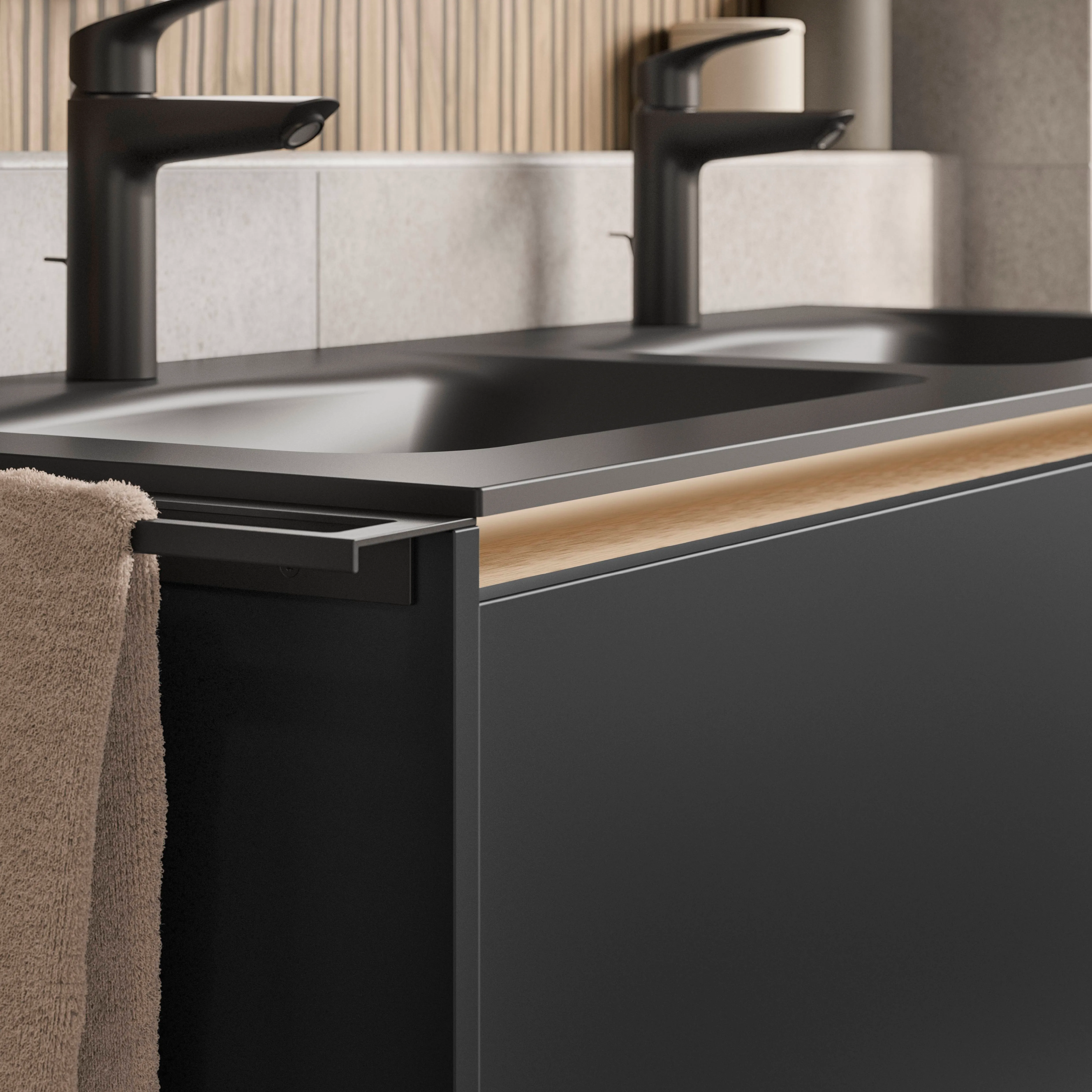 Senso 496 Lacquer, premium honed black — detajl 3