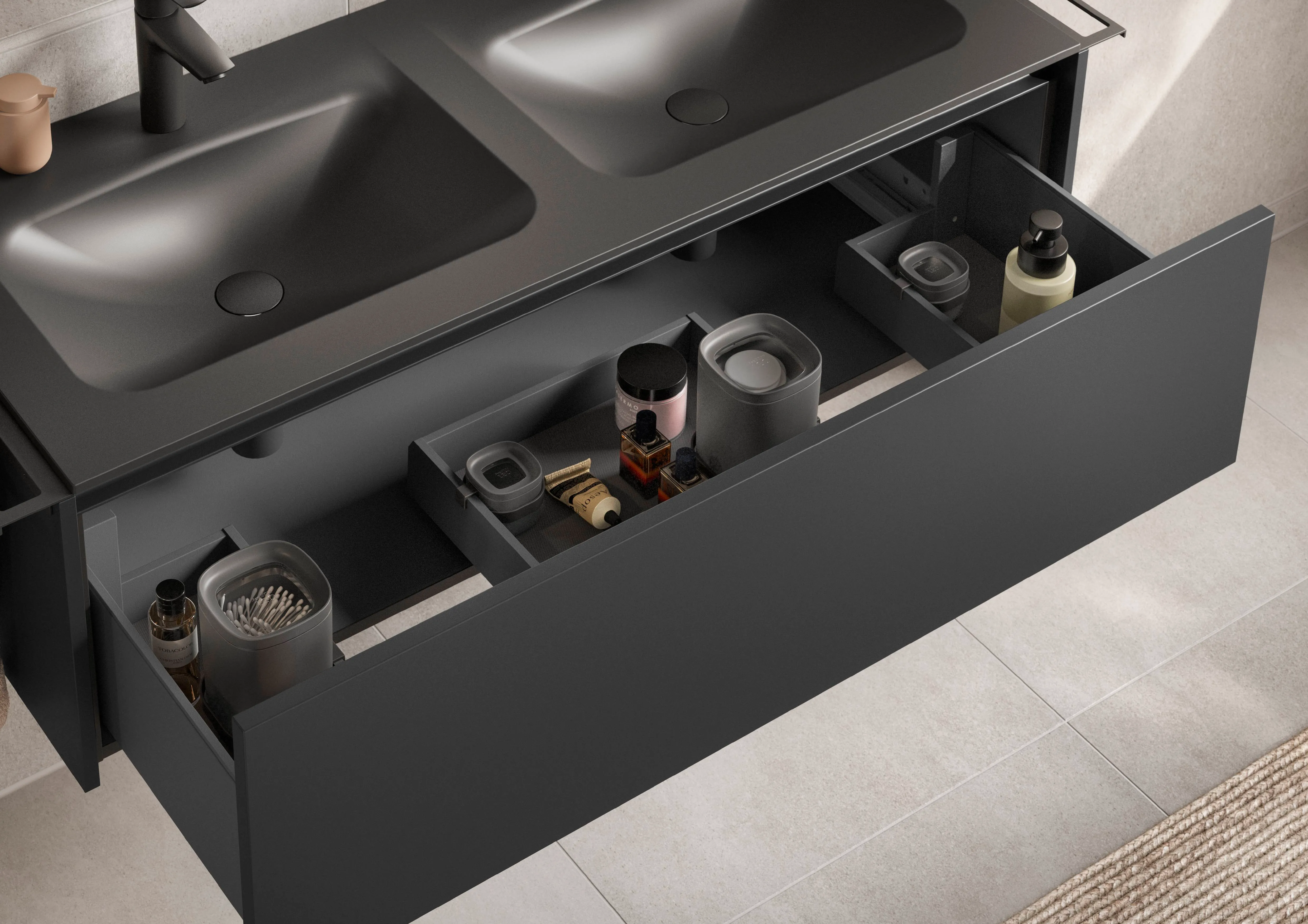 Senso 496 Lacquer, premium honed black — detajl 6