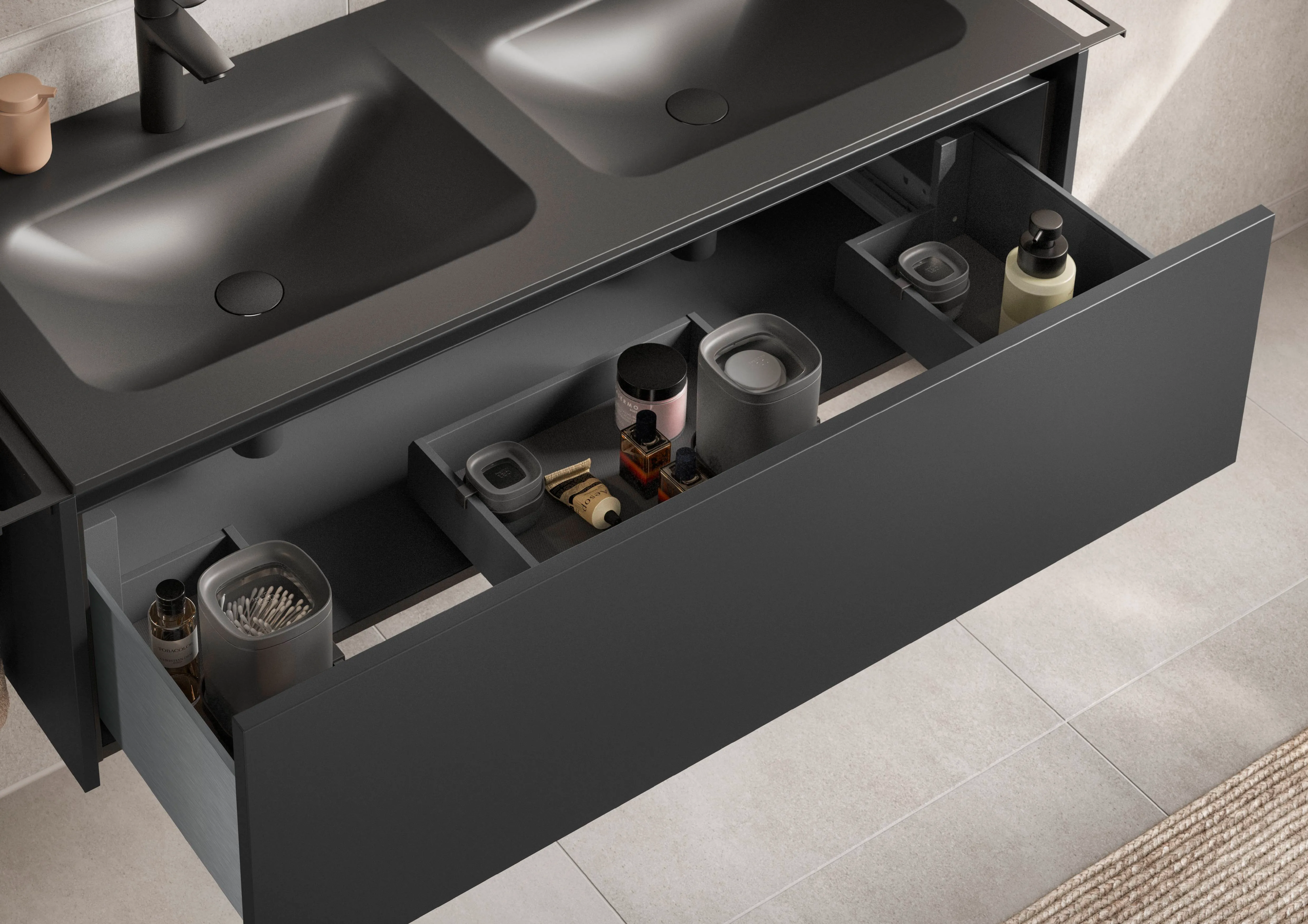 Senso 496 Lacquer, premium honed black — detajl 8