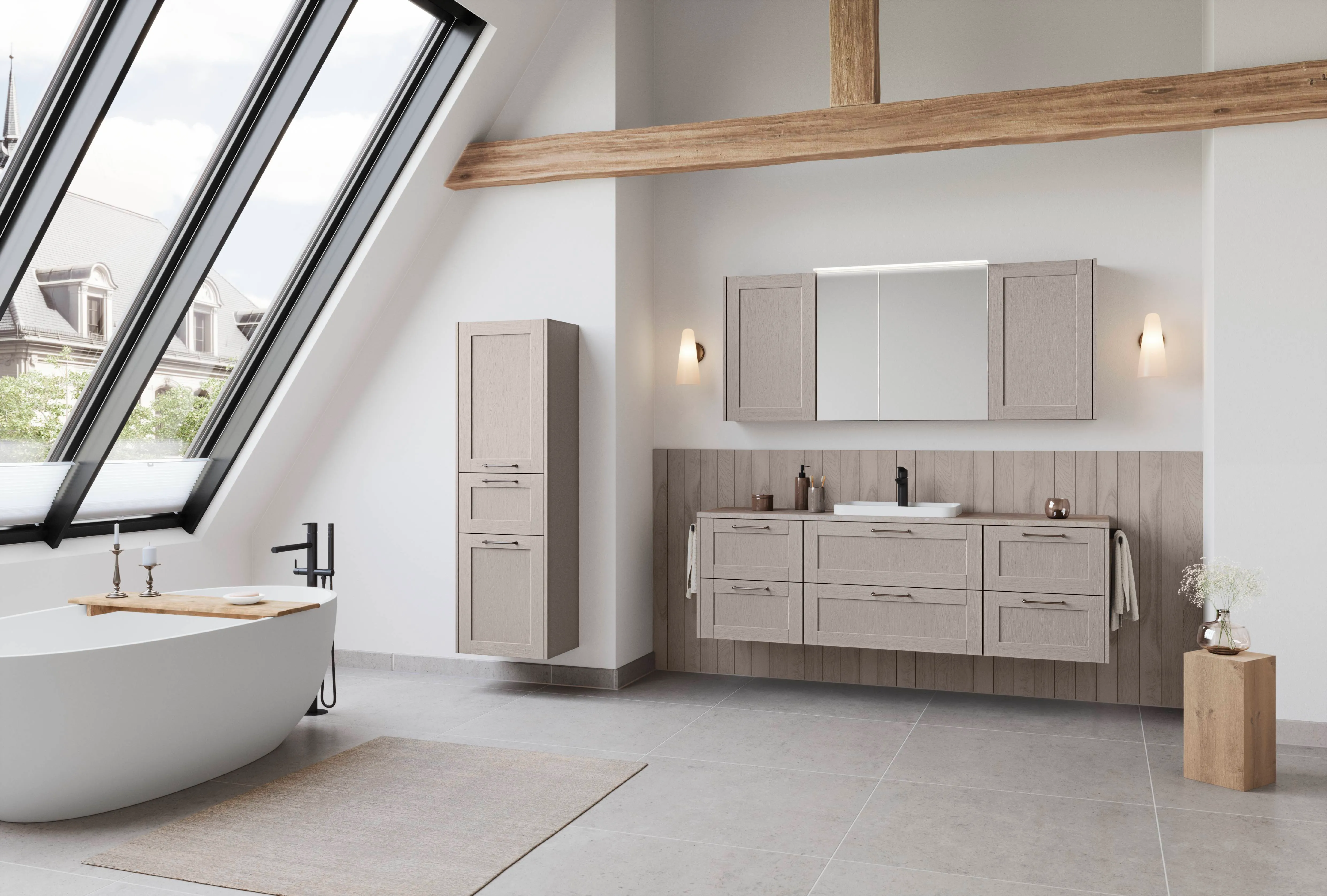 Nordic — 619 Lacquered laminate, macchiato wood texture