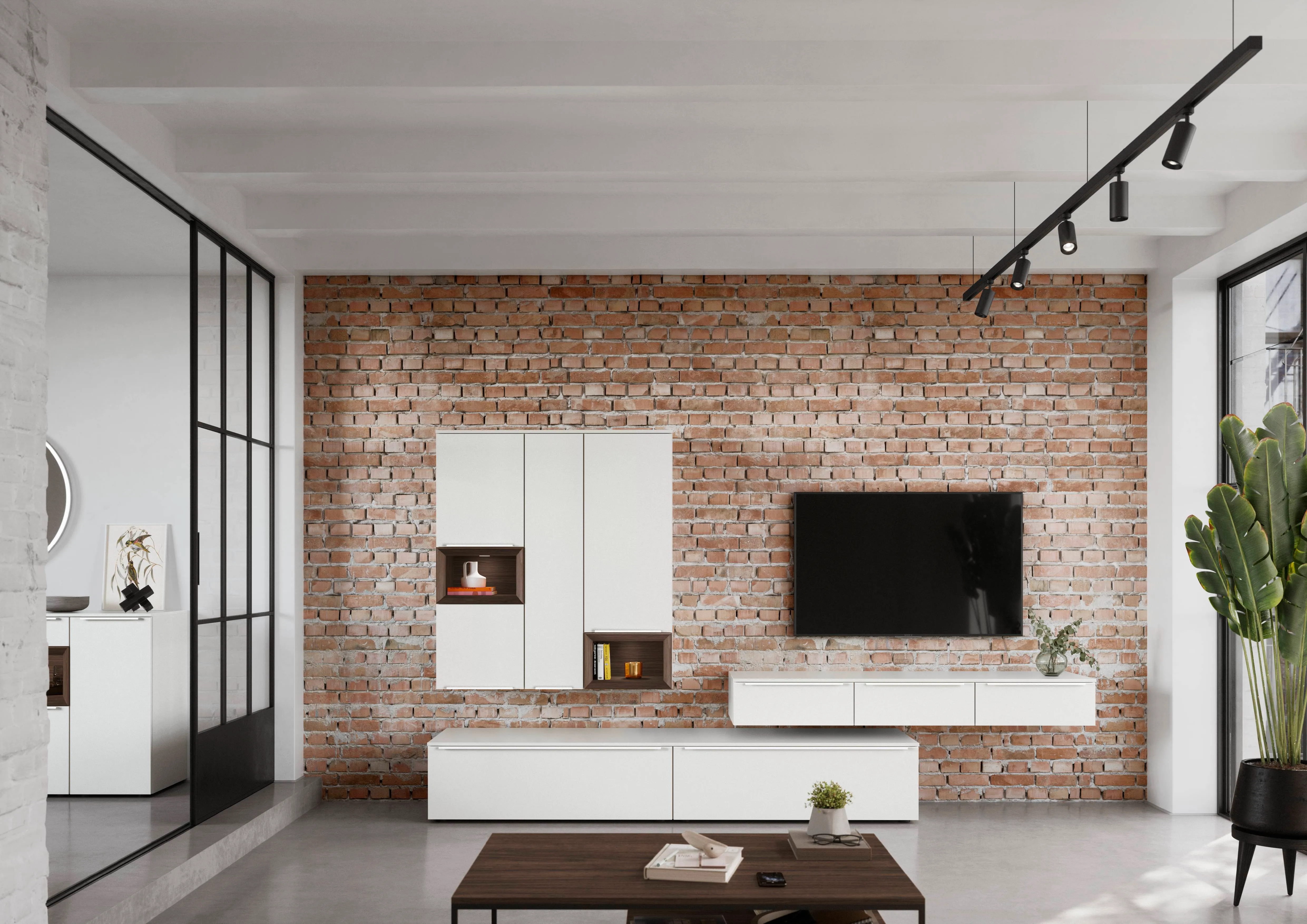 Senso 490 Lacquer, premium honed alpine white — ambient 2