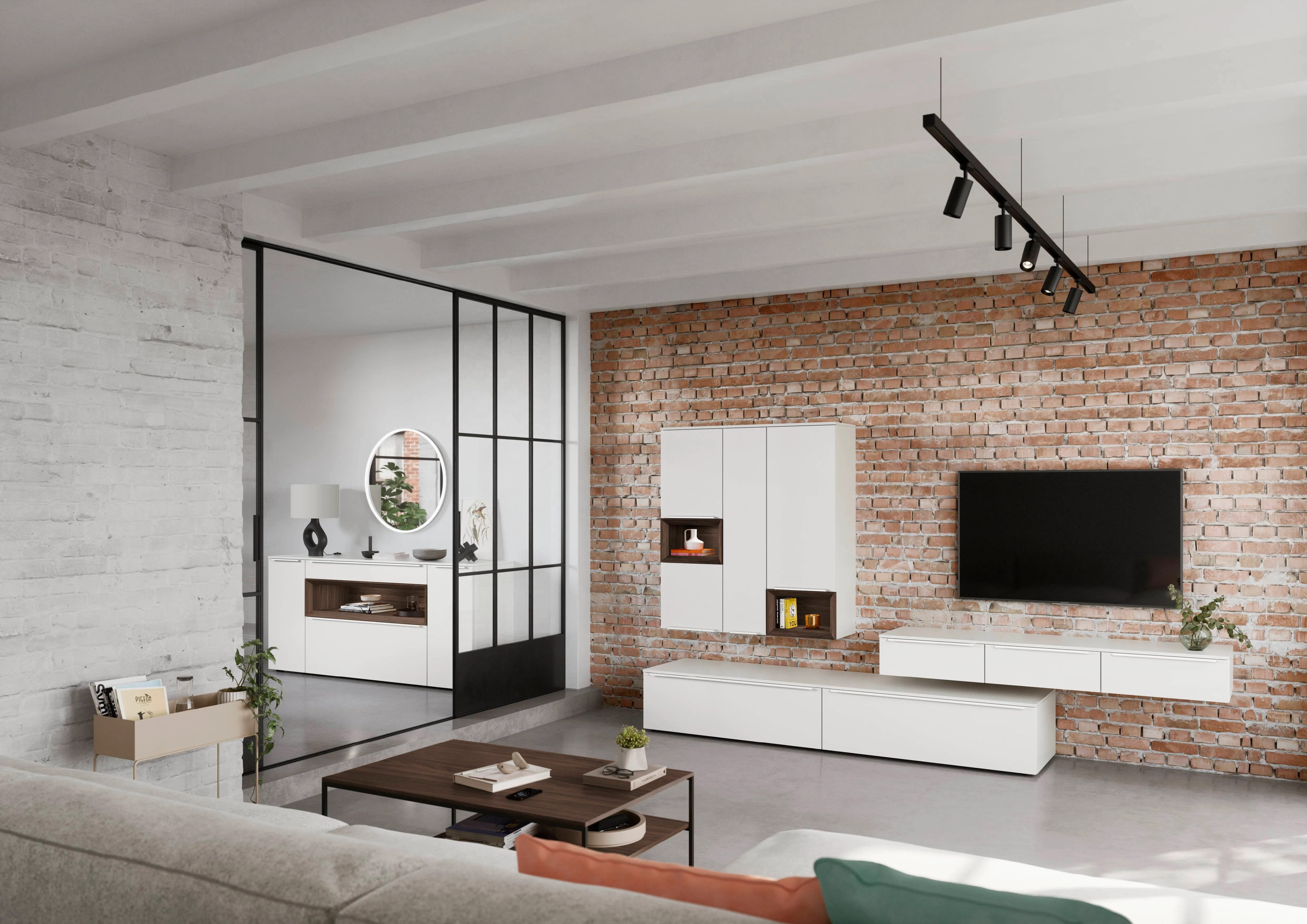 Senso 490 Lacquer, premium honed alpine white — ambient 3