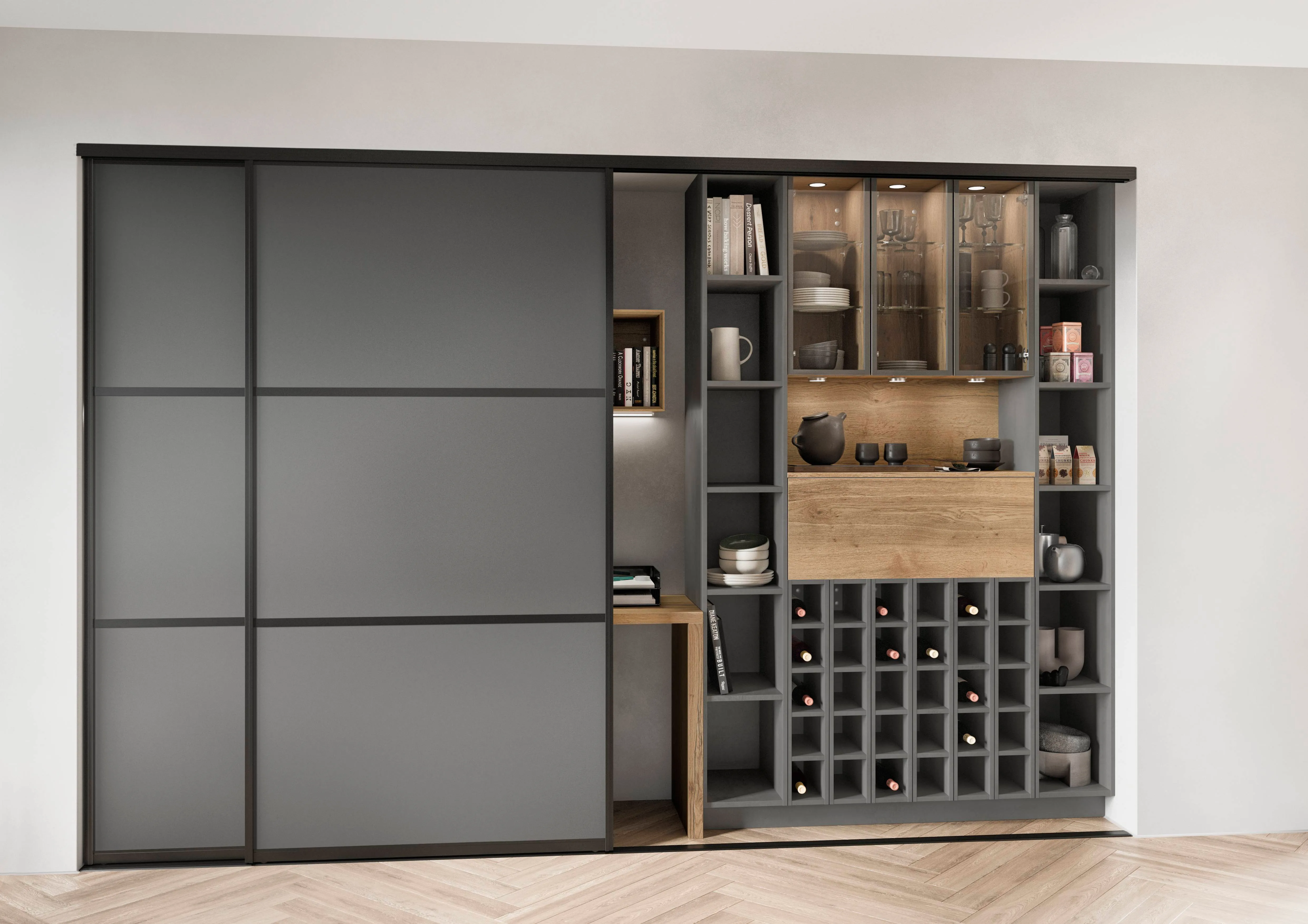 Senso 491 Lacquer, premium honed slate grey — ambient 3