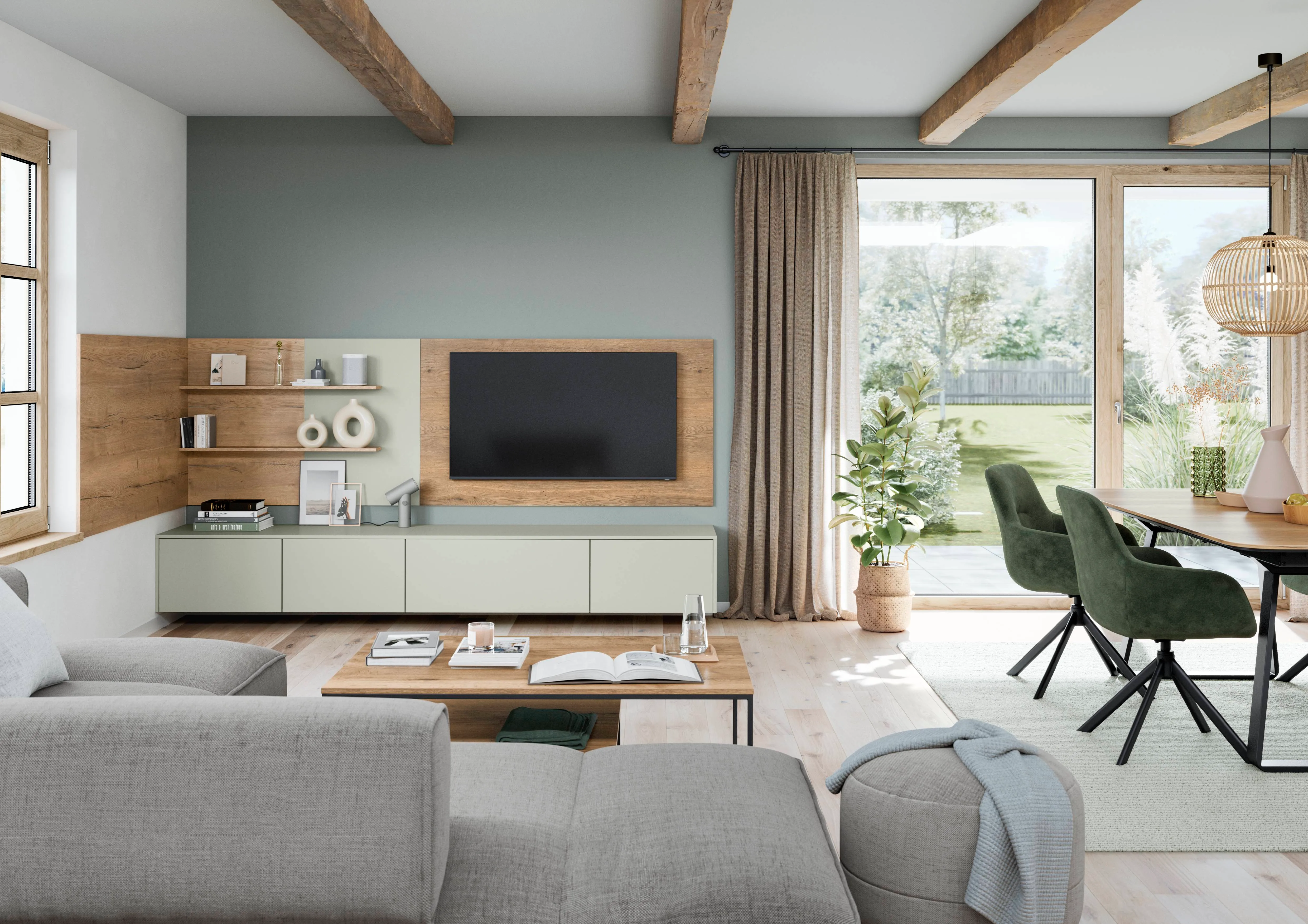 Senso 494 Lacquer, premium honed jade — ambient 1