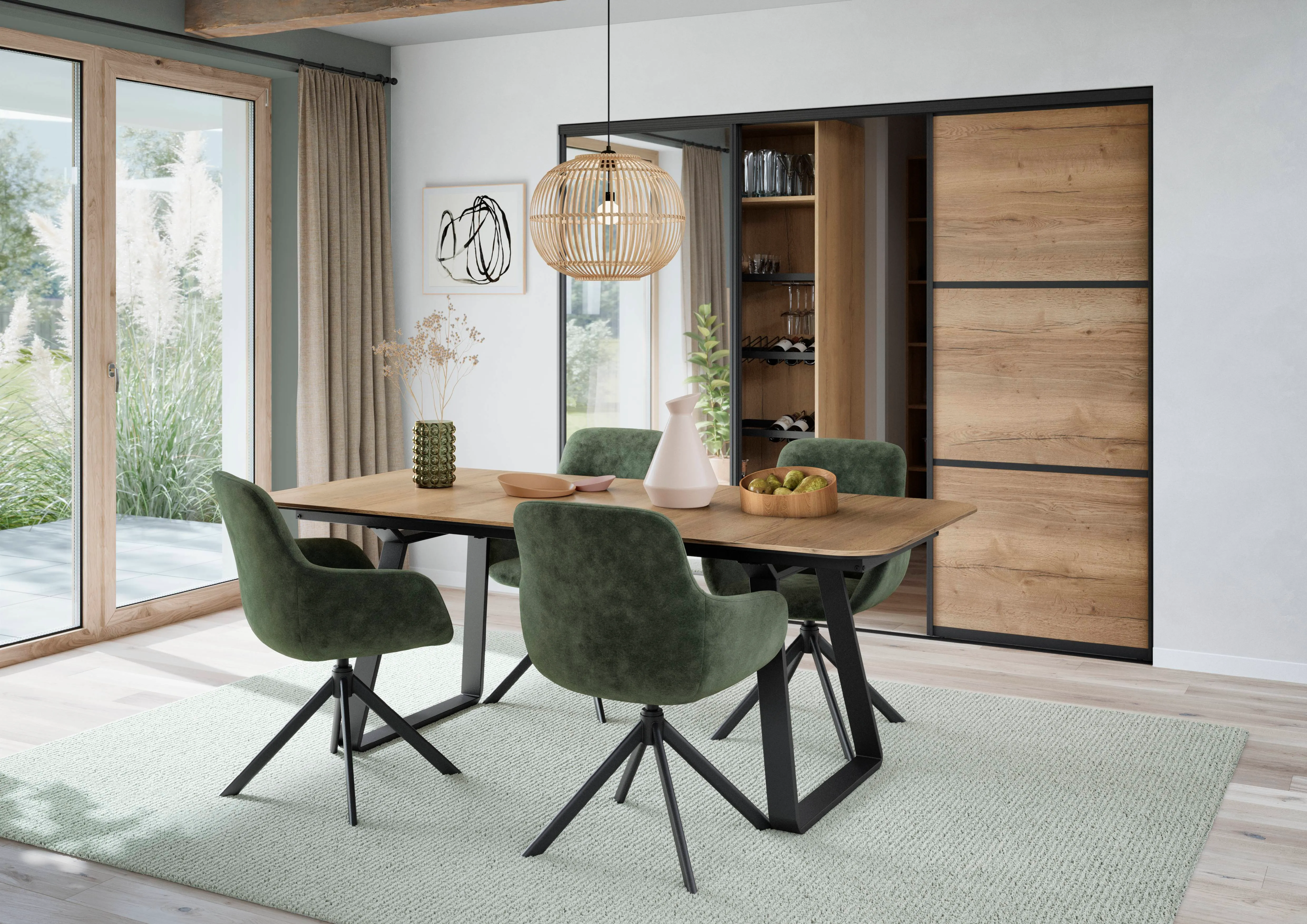 Senso 494 Lacquer, premium honed jade — ambient 2