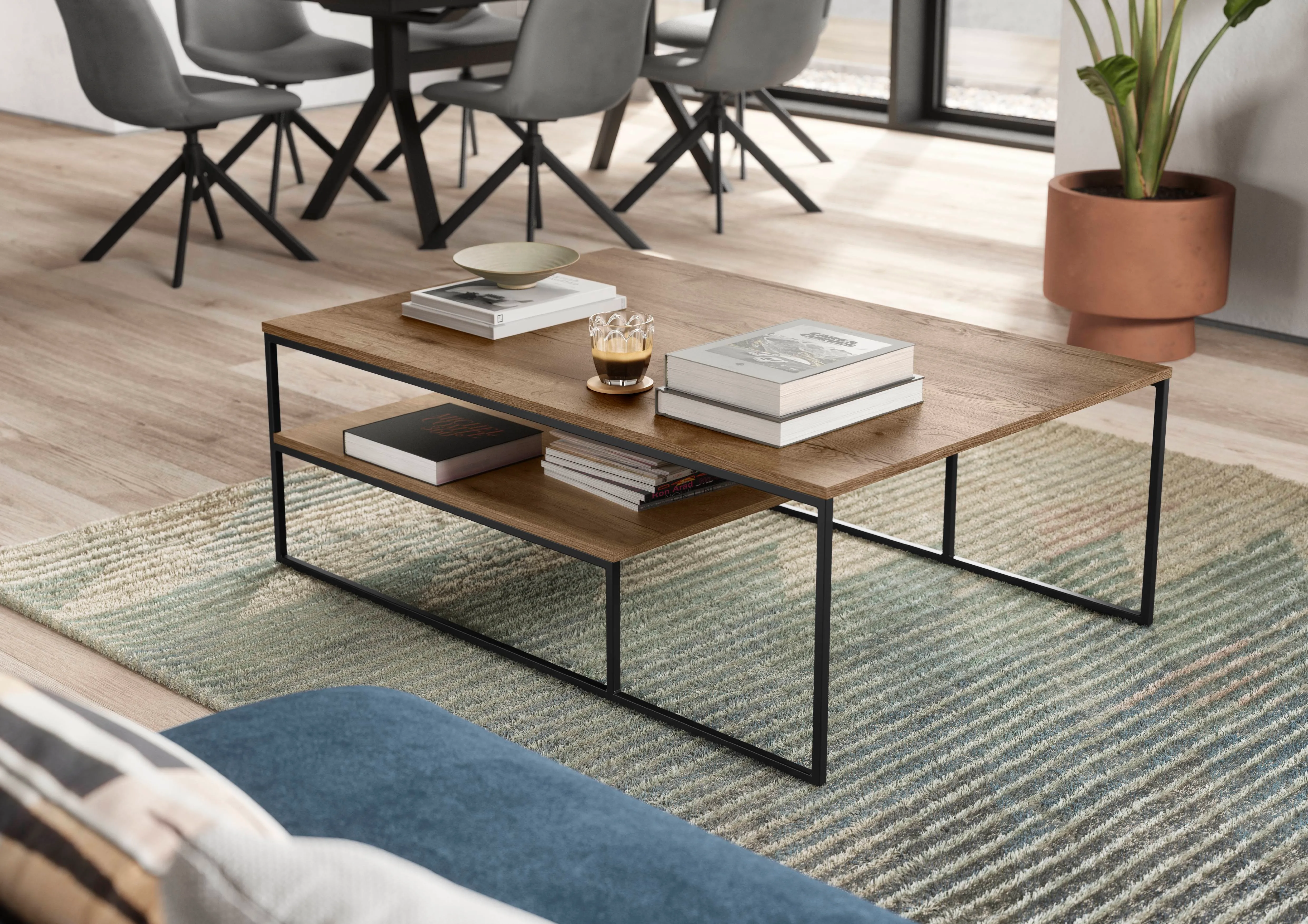 Flash 453 Lacquered laminate, slate grey high gloss — ambient 3