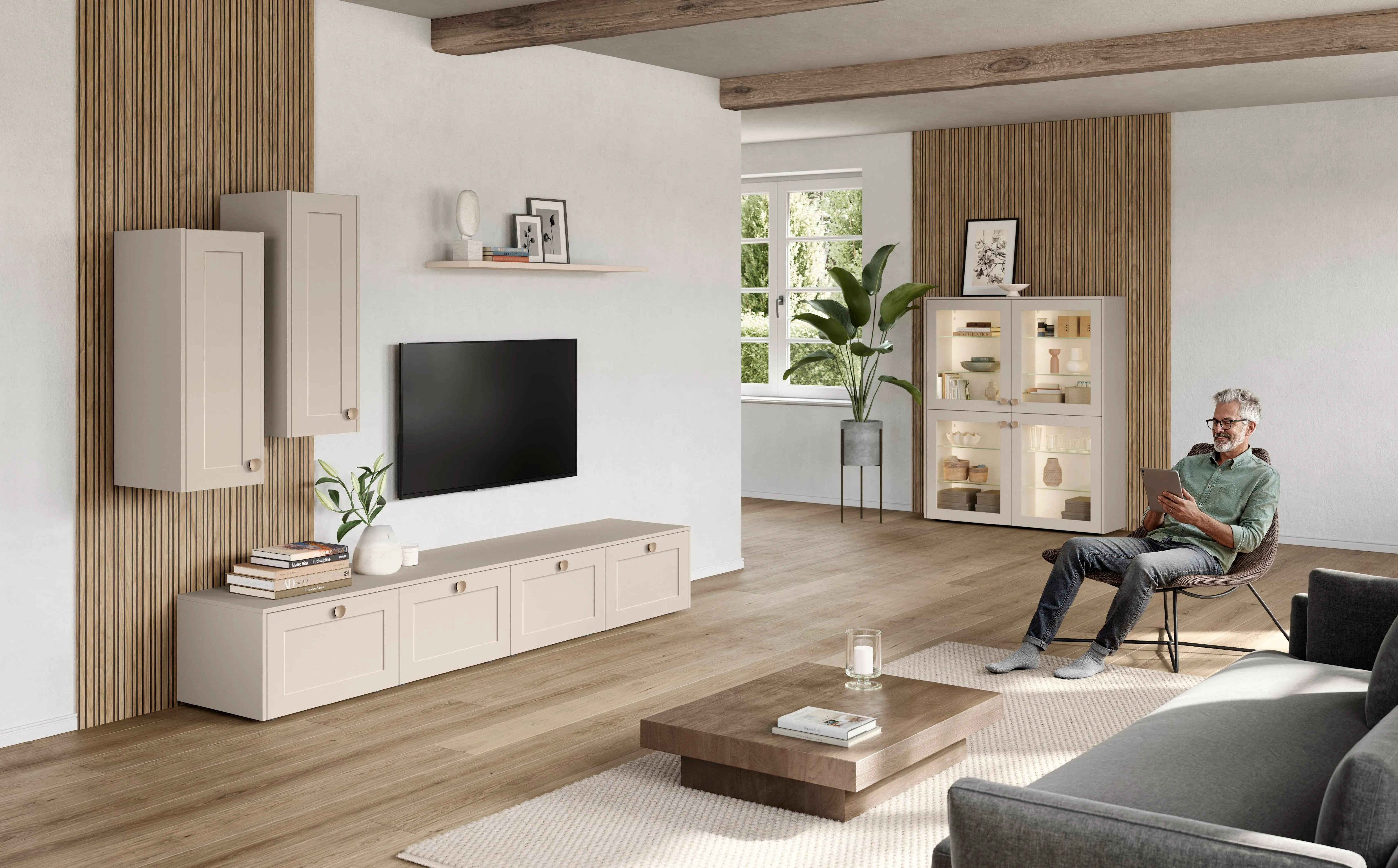 Nordic 788 Lacquer, perfect honed sand — ambient 3