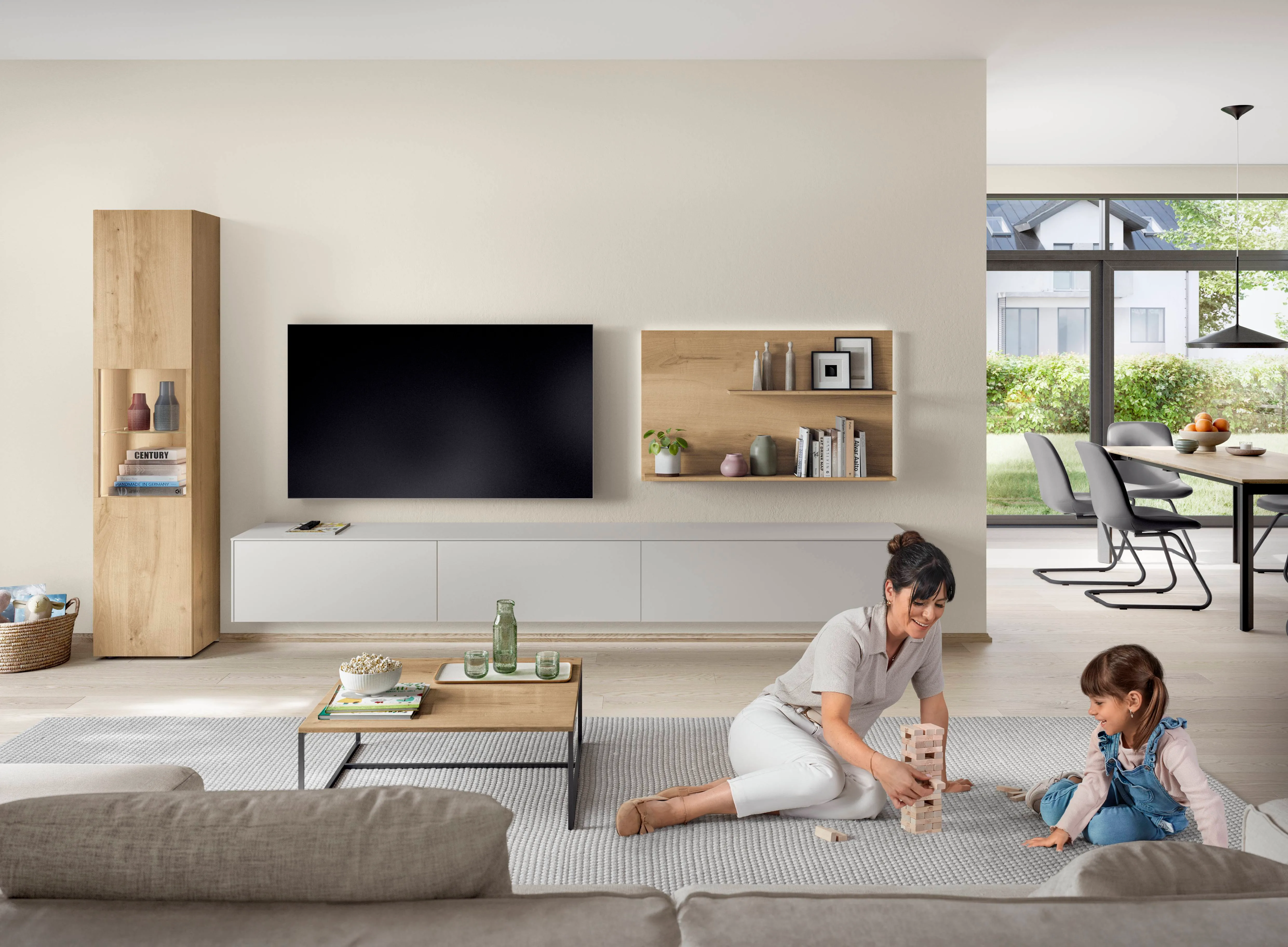 Softline 508 Lacquer, perfect honed satin grey — ambient 4