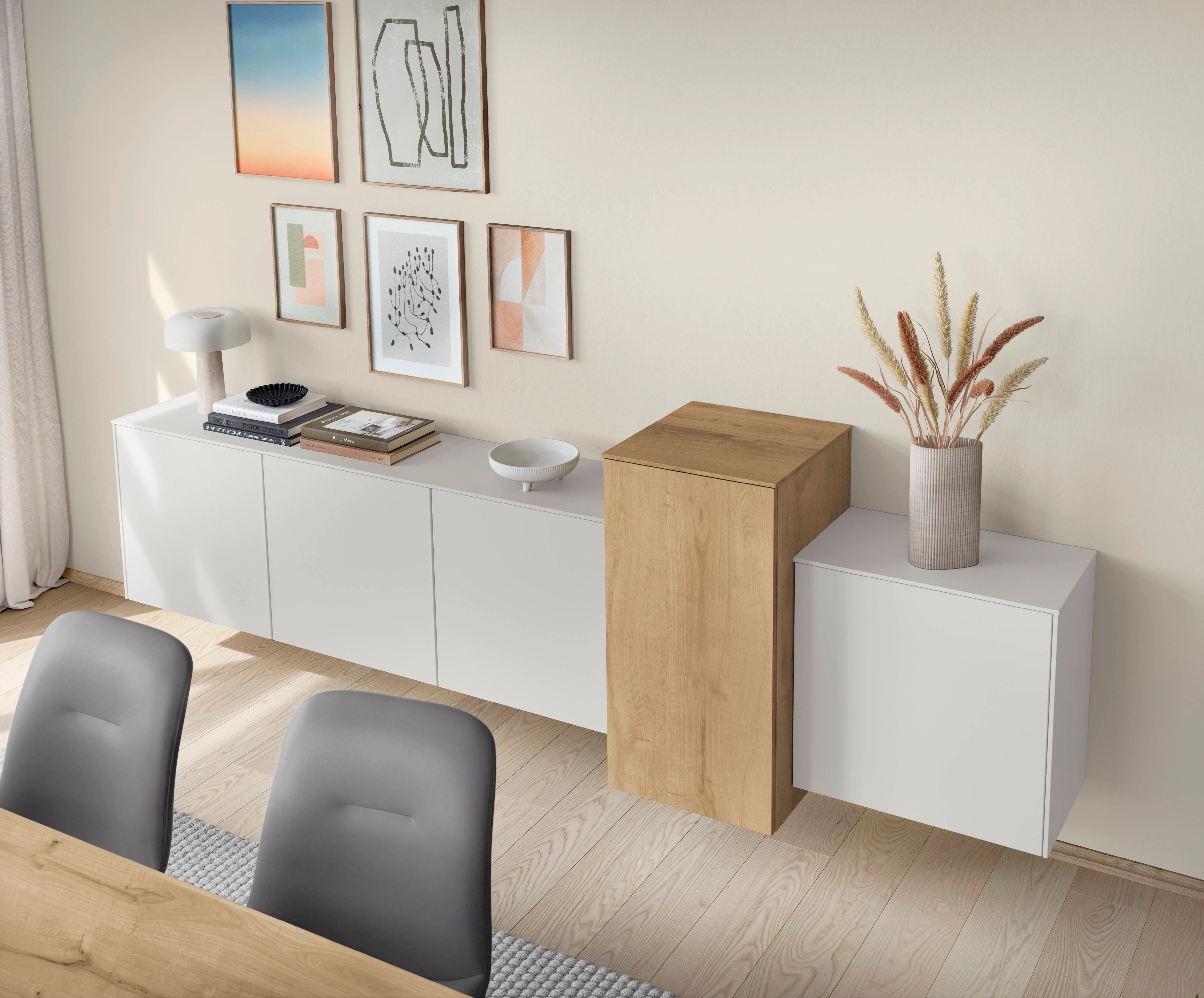 Softline 508 Lacquer, perfect honed satin grey — detajl 9