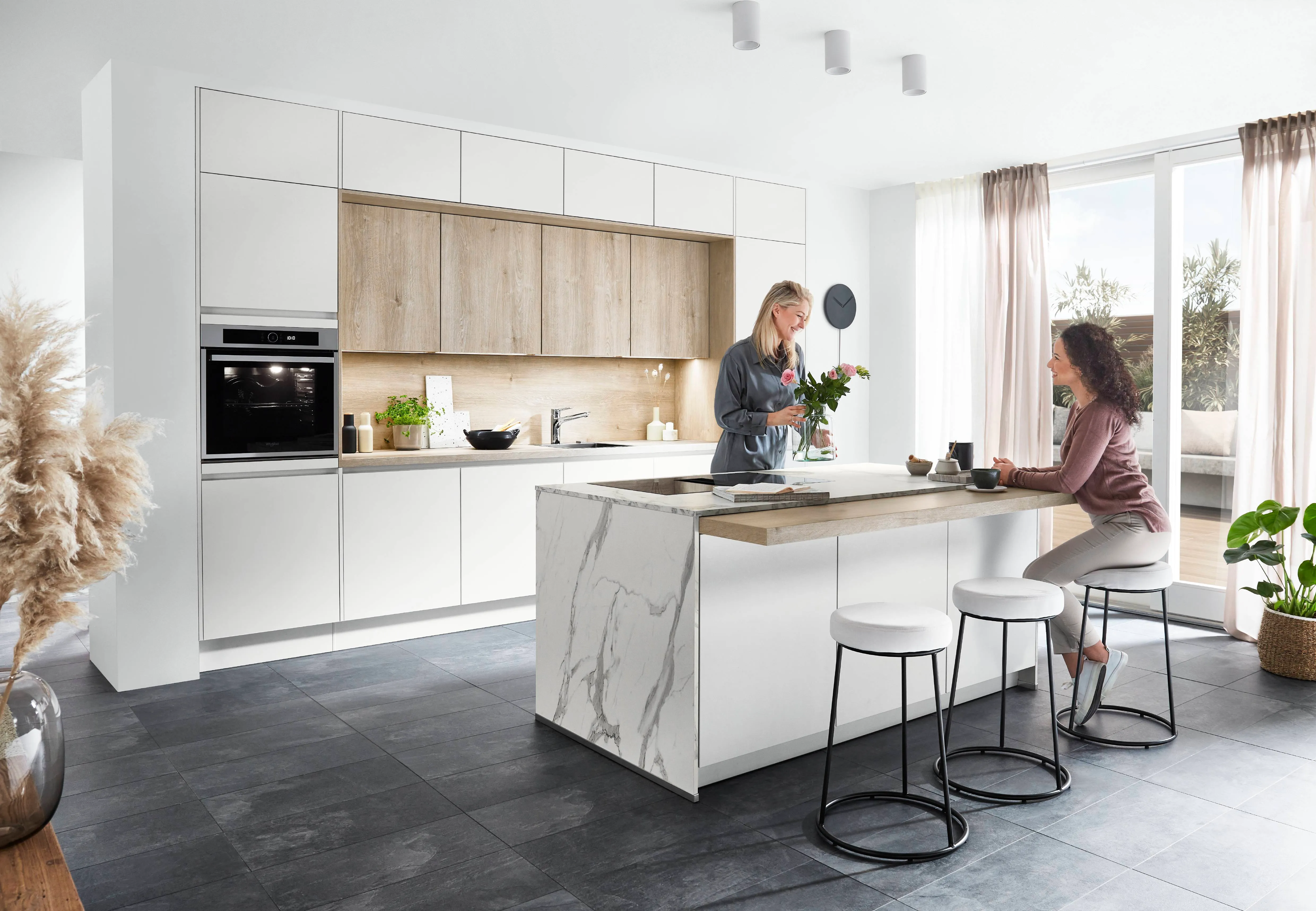 Senso 488 Lacquered, premium honed white — detajl 4