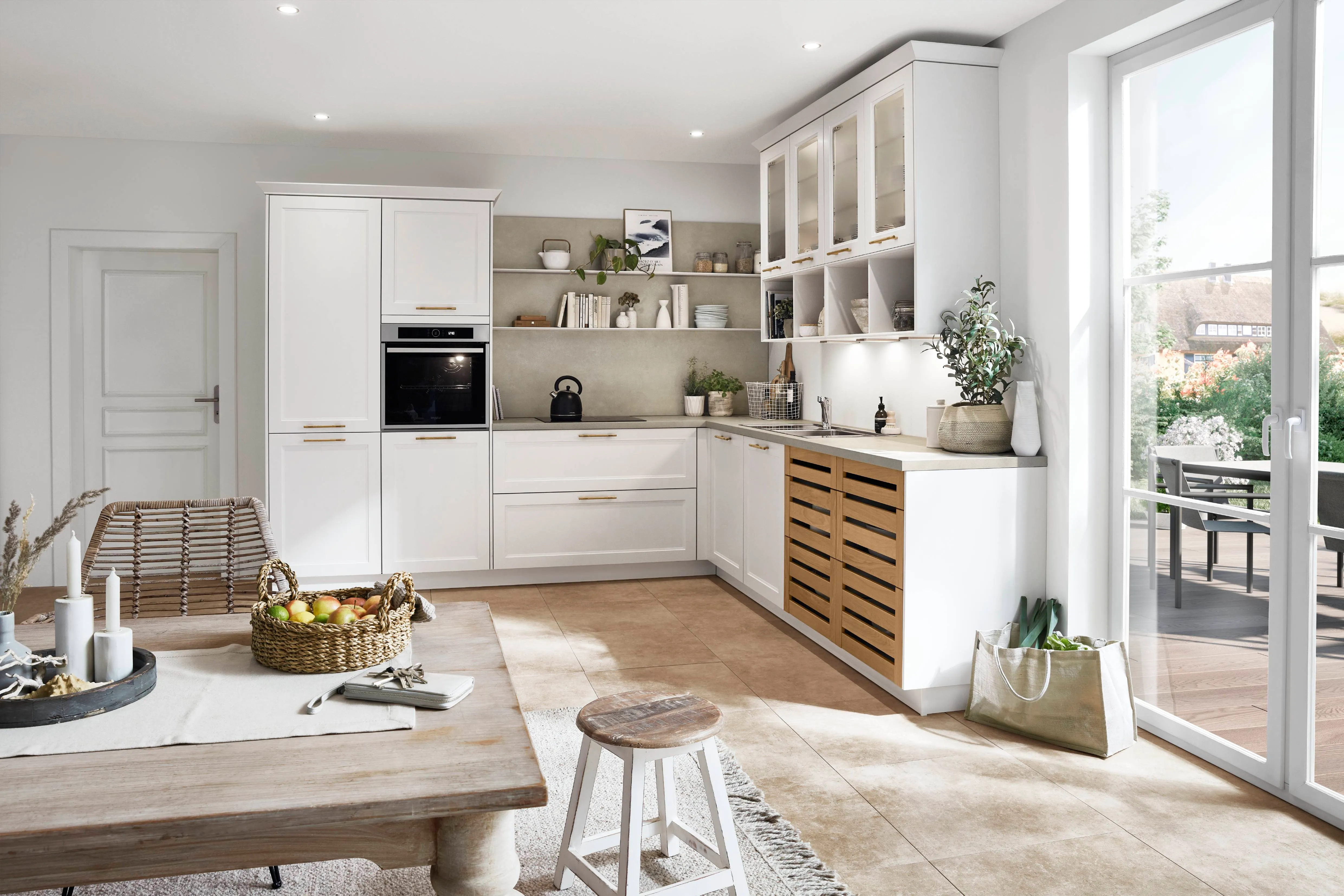 Cascada 774 Lacquered laminate, white — ambient 2