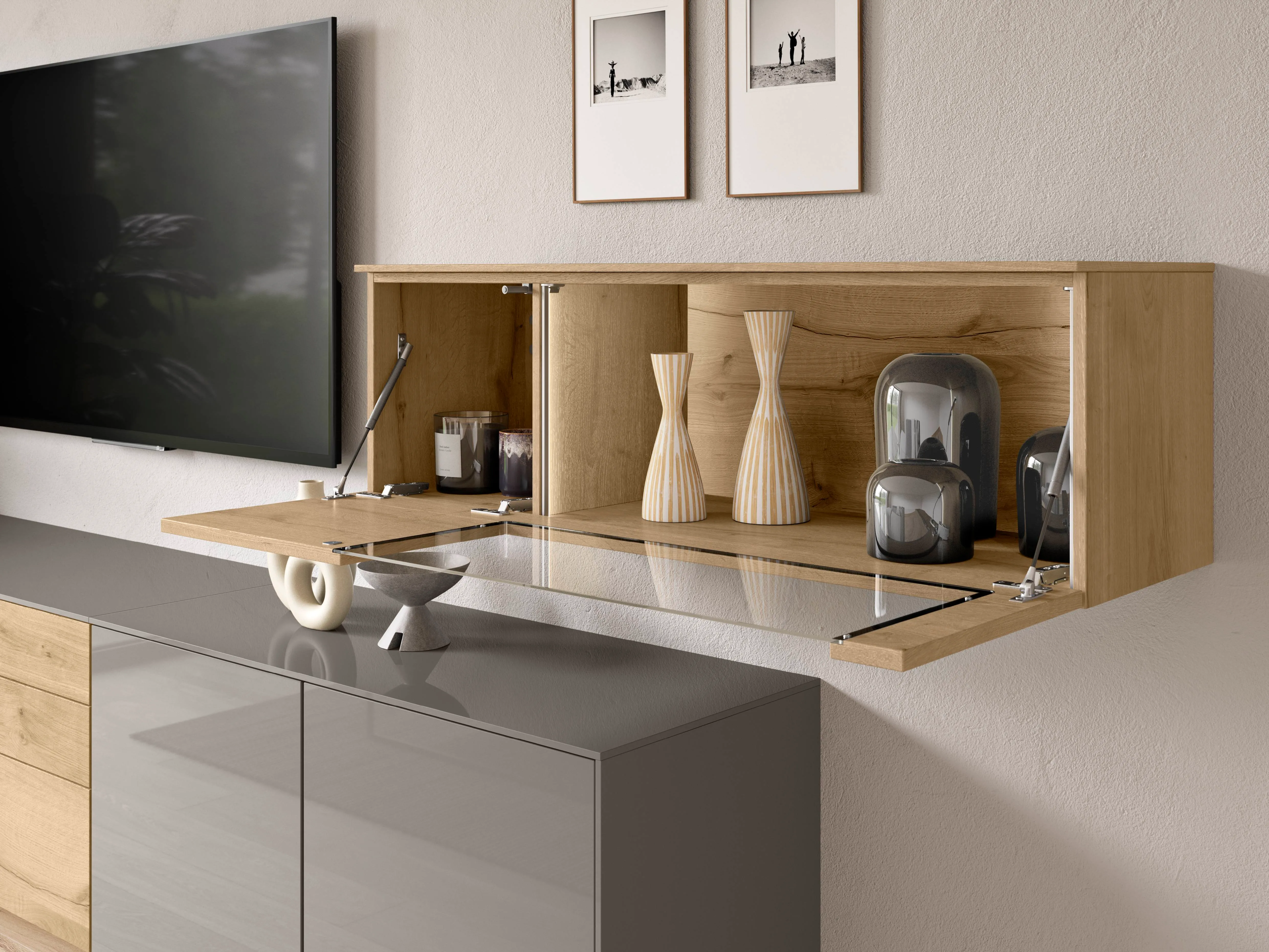 Novalux 513 Lacquer, taupe grey high gloss — detajl 3