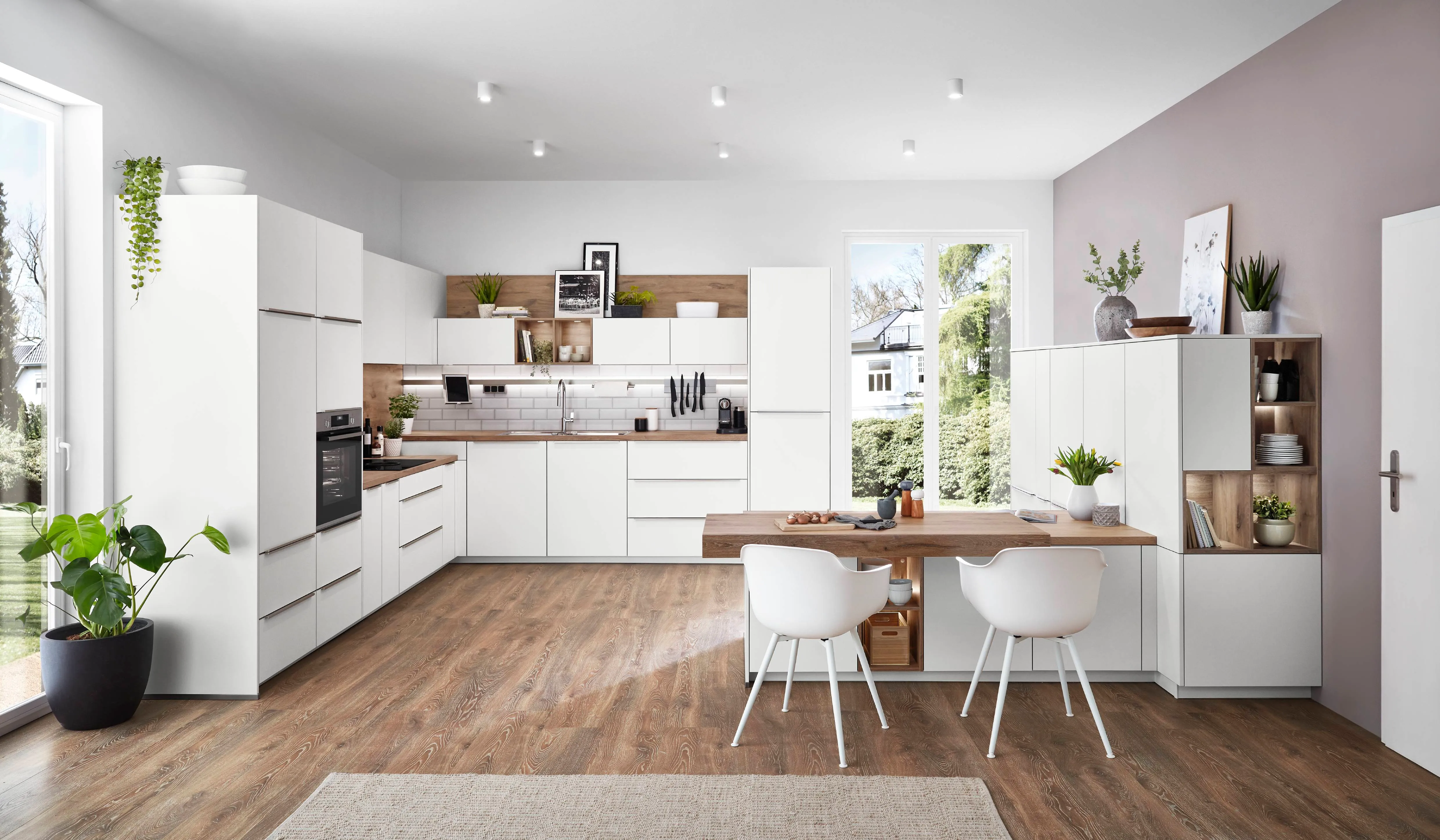 Senso 488 Lacquered, premium honed white — ambient 10