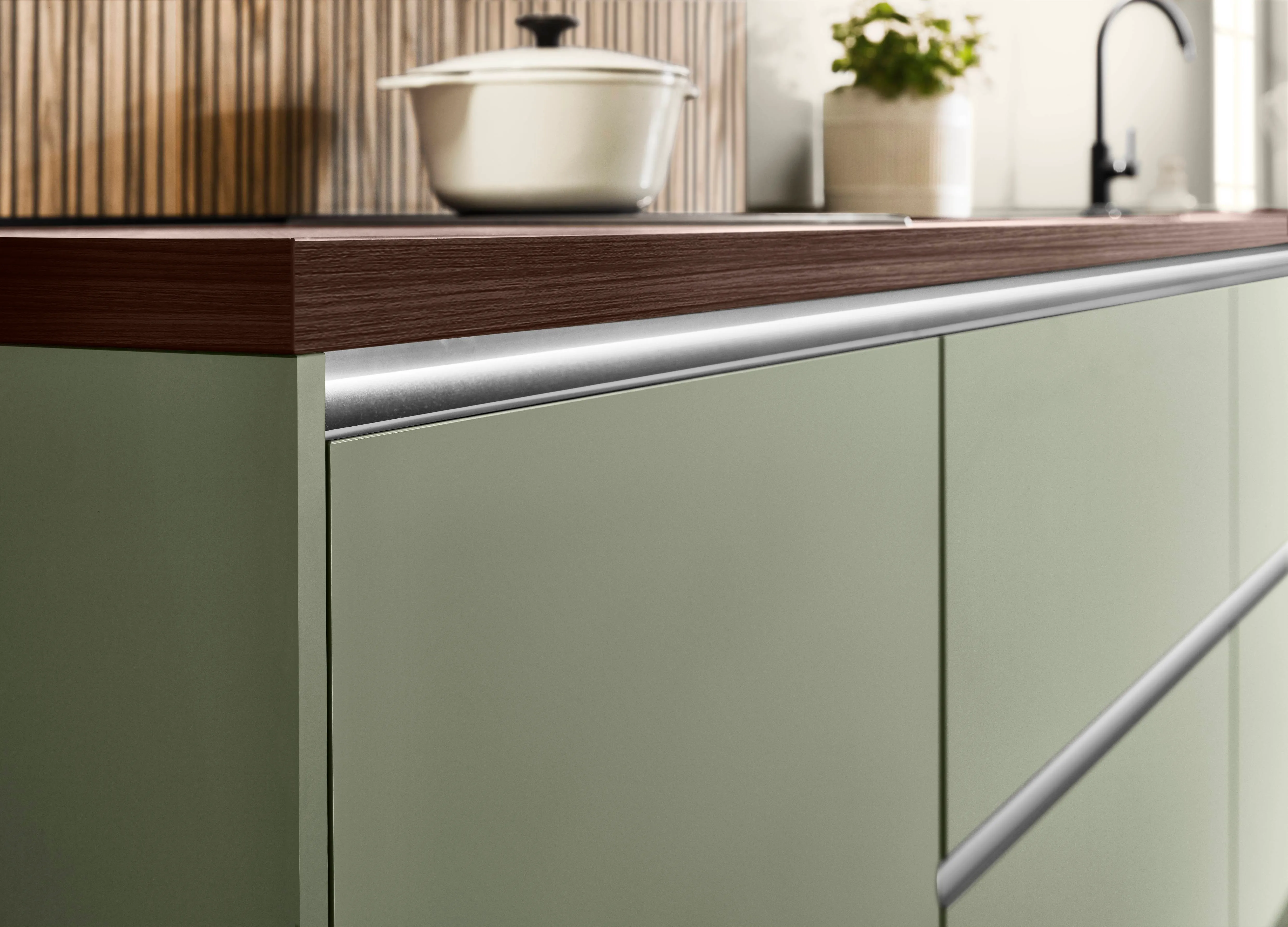 Senso 495 Lacquer, premium honed olive — detajl 3