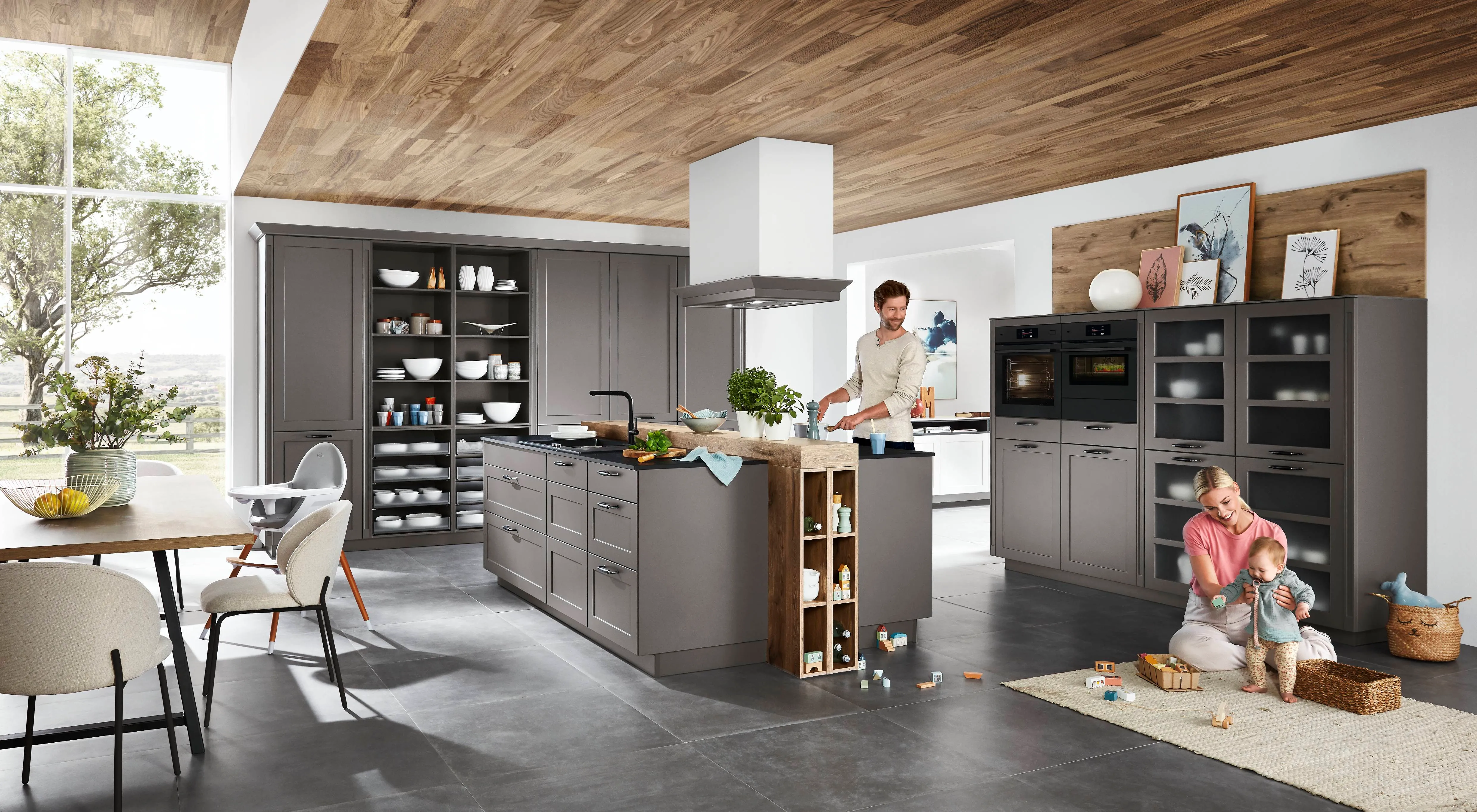Nordic 786 Lacquered, slate grey matt — ambient 9