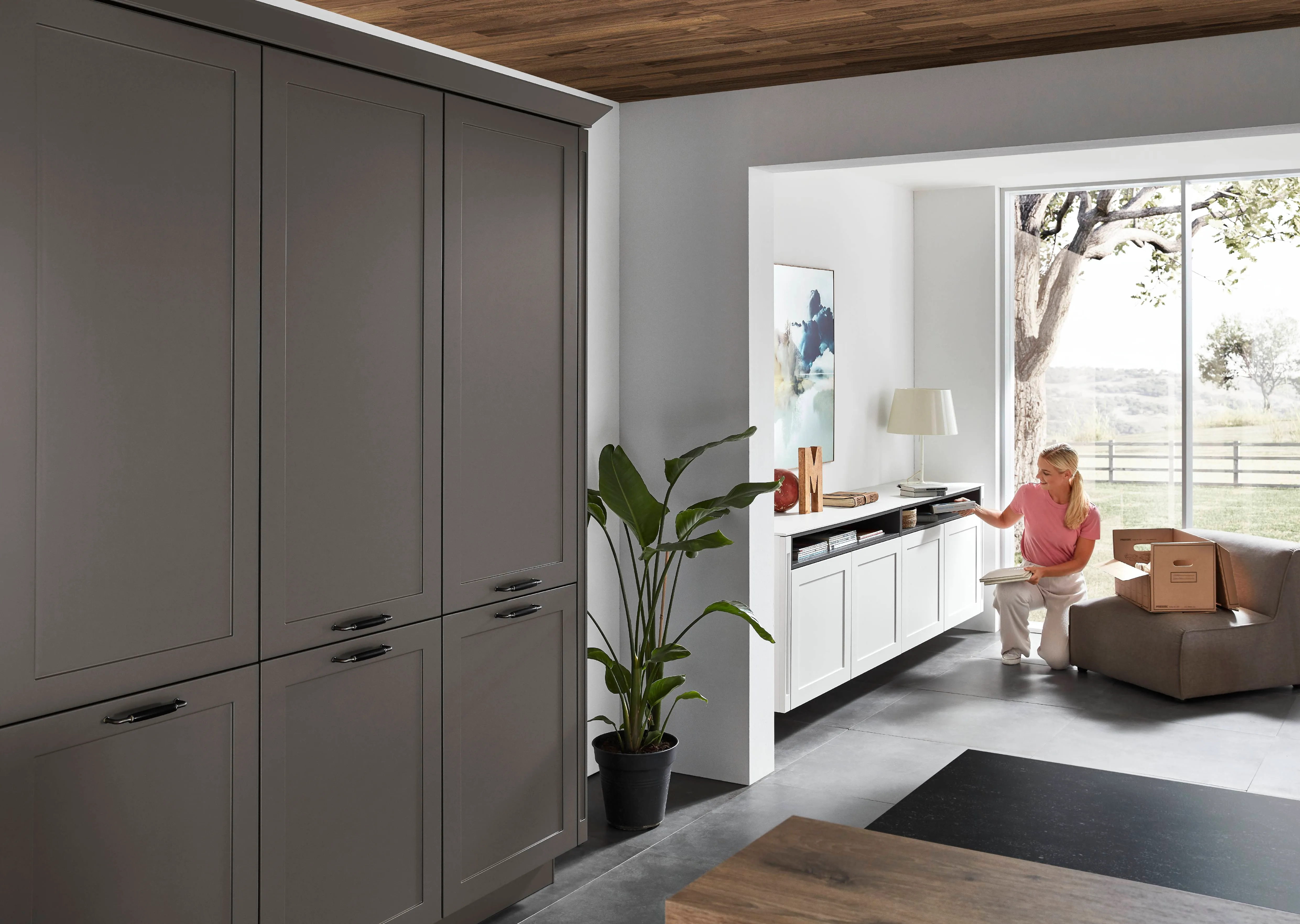 Nordic 786 Lacquered, slate grey matt — ambient 12