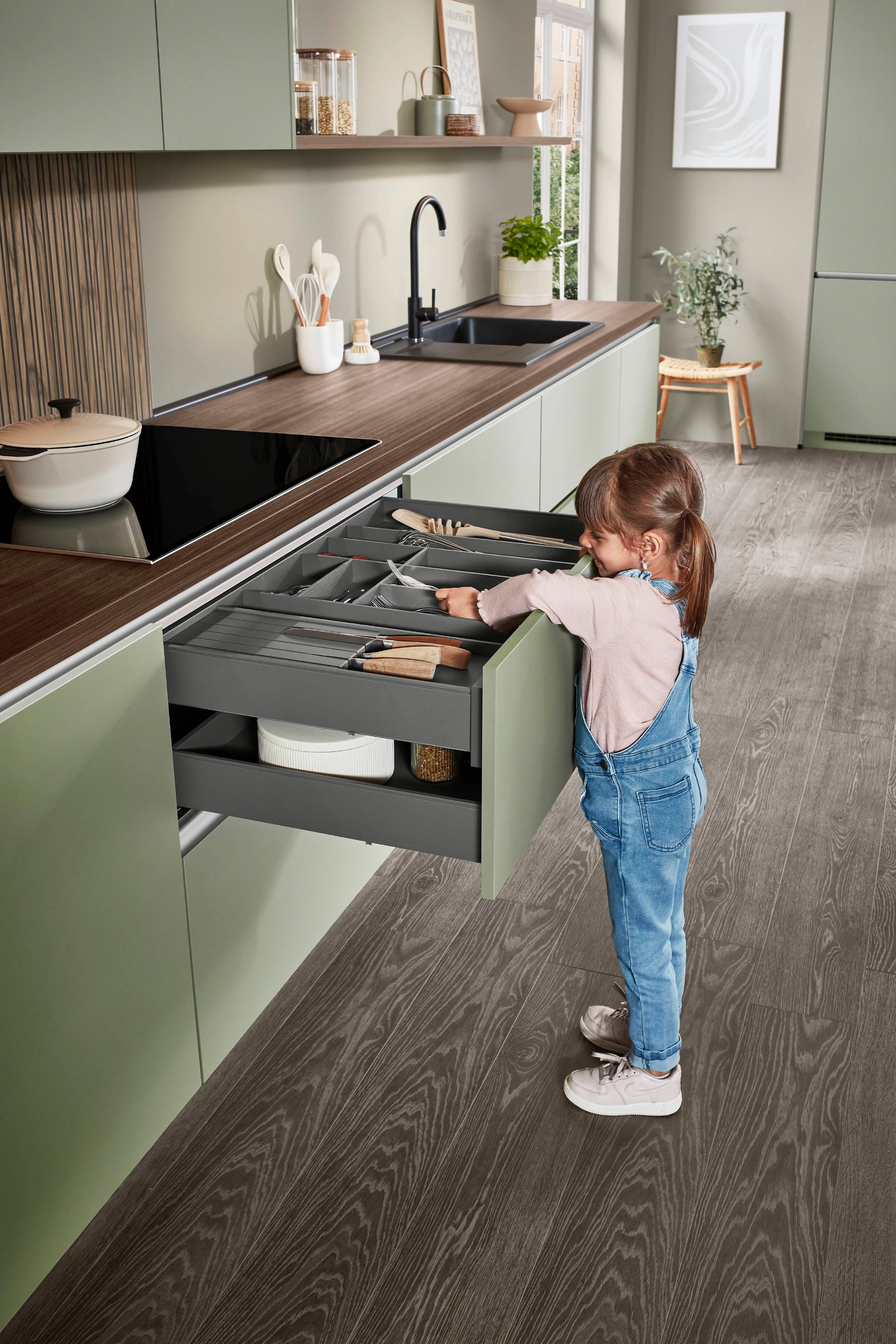 Senso 495 Lacquer, premium honed olive — detajl 9