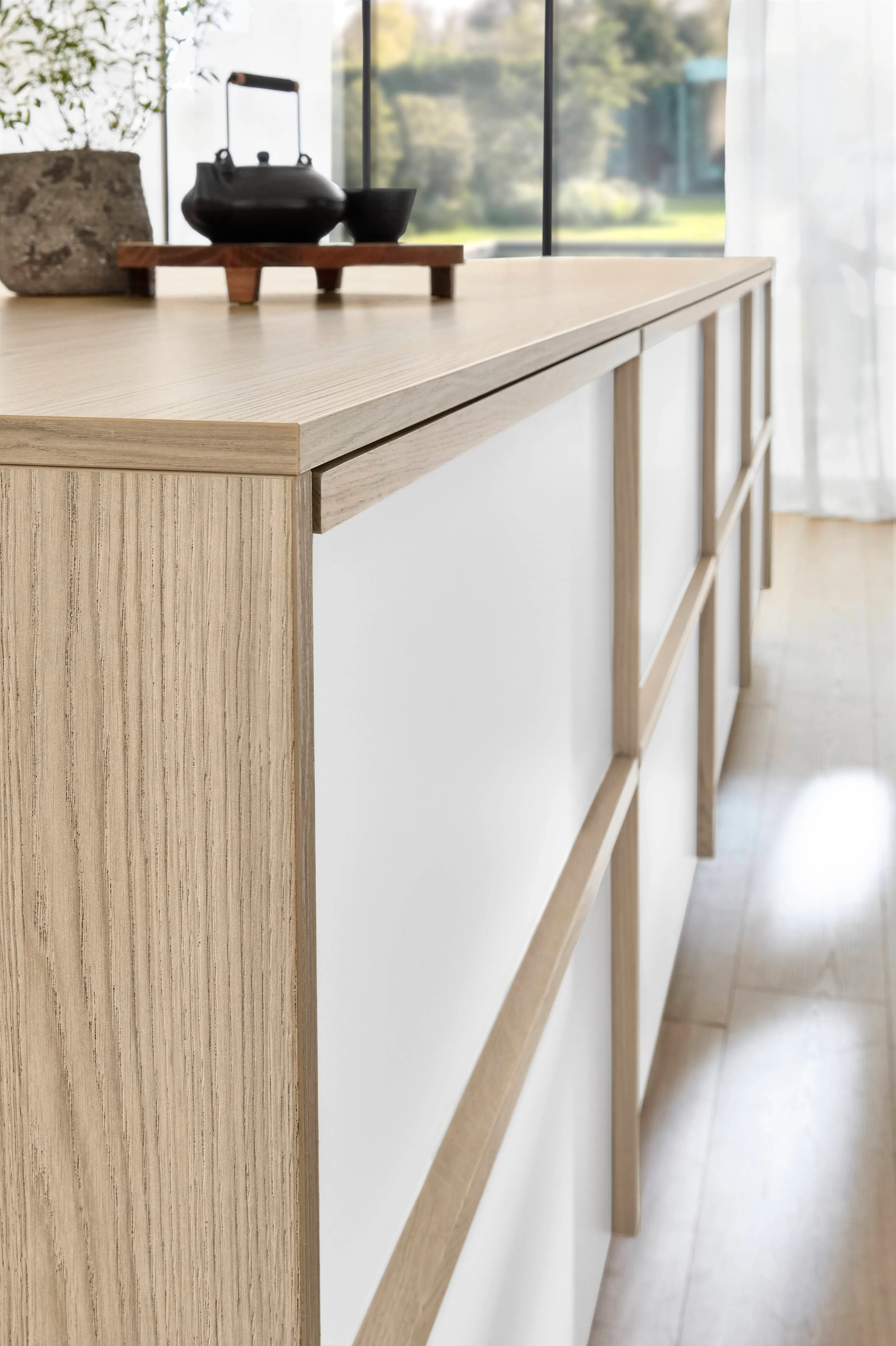 Senso 488 Lacquered, premium honed white — detajl 20