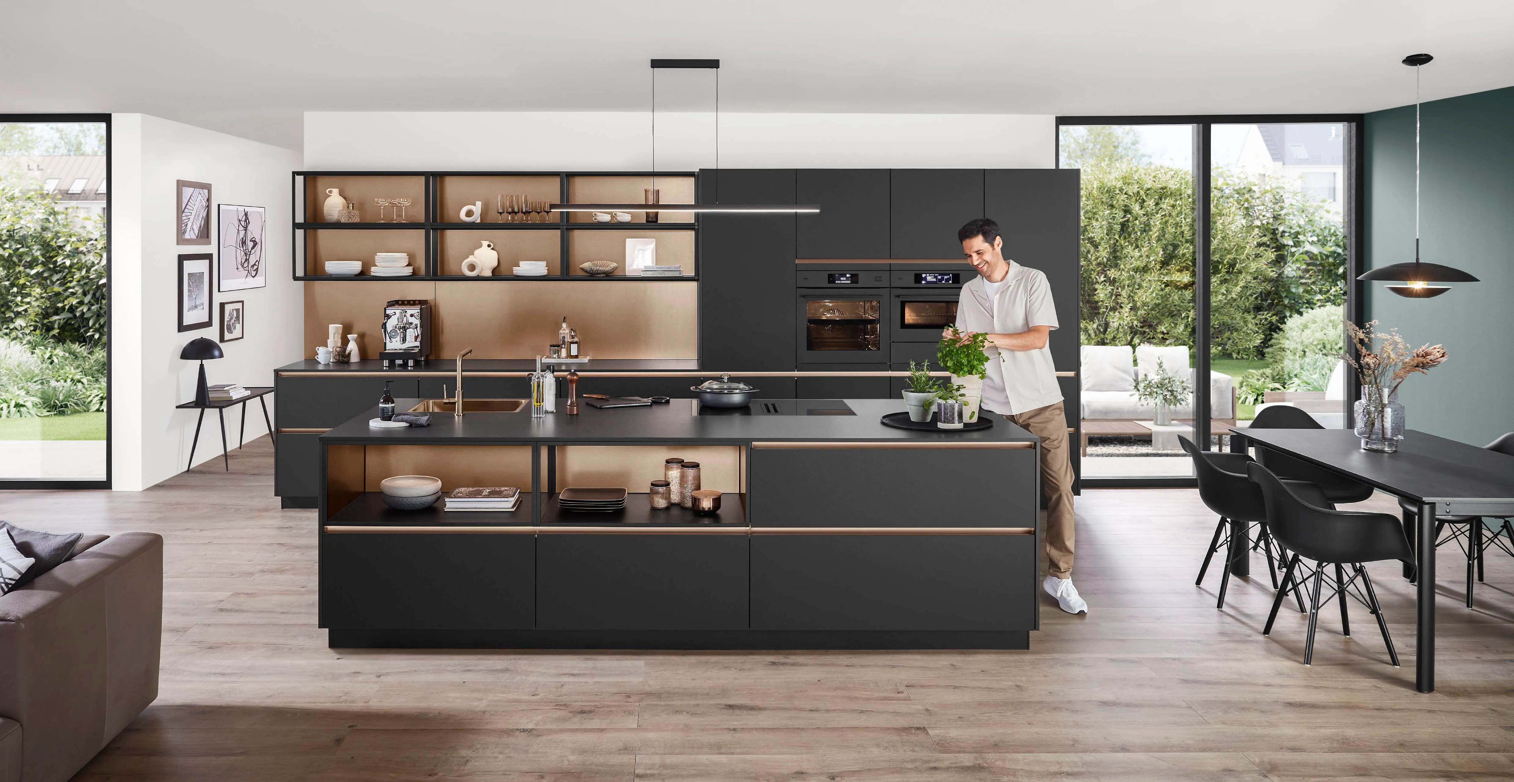 Senso 496 Lacquer, premium honed black — ambient 5