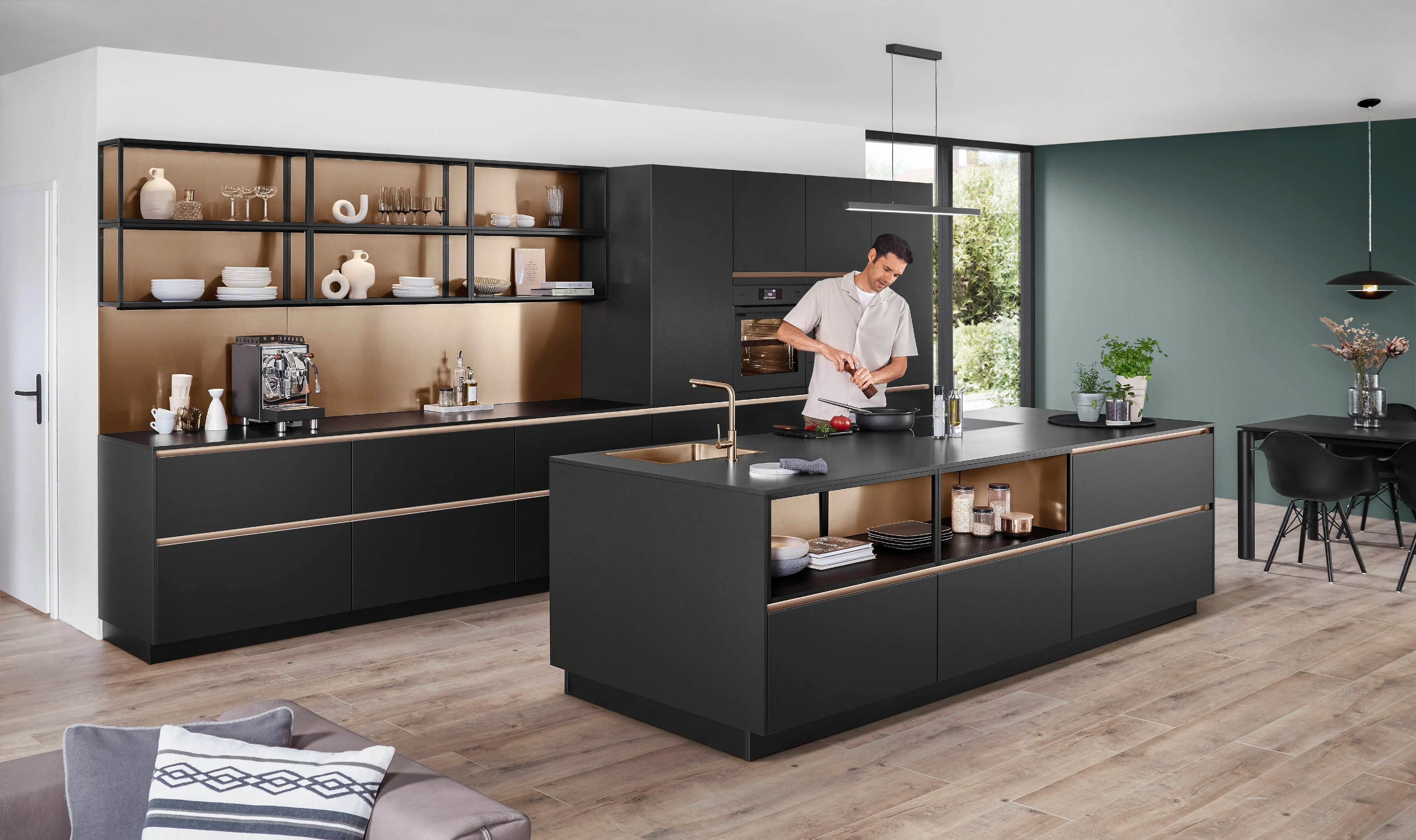 Senso 496 Lacquer, premium honed black — detajl 18