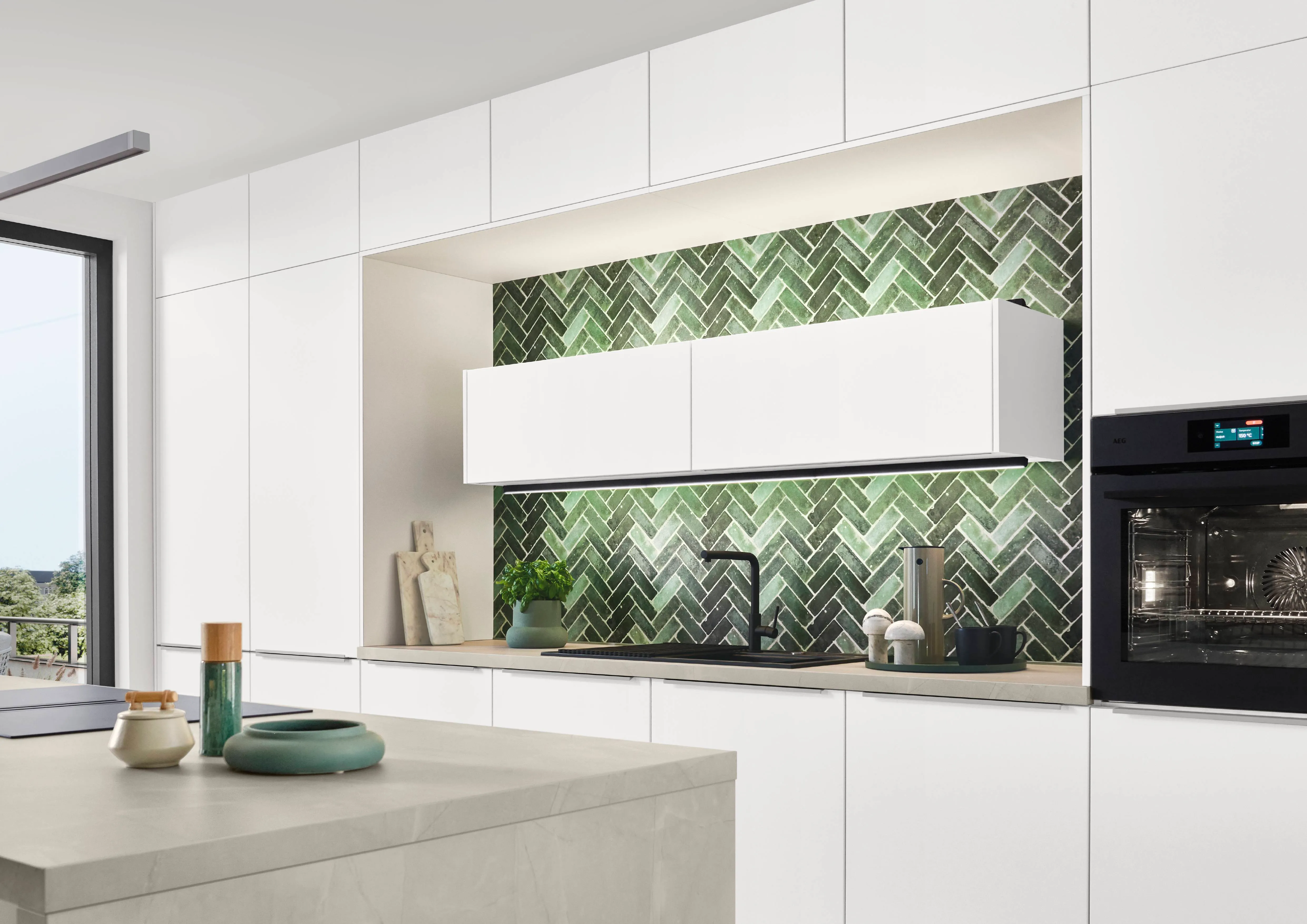 Softline 507 Lacquer, perfect honed alpine white — detajl 1
