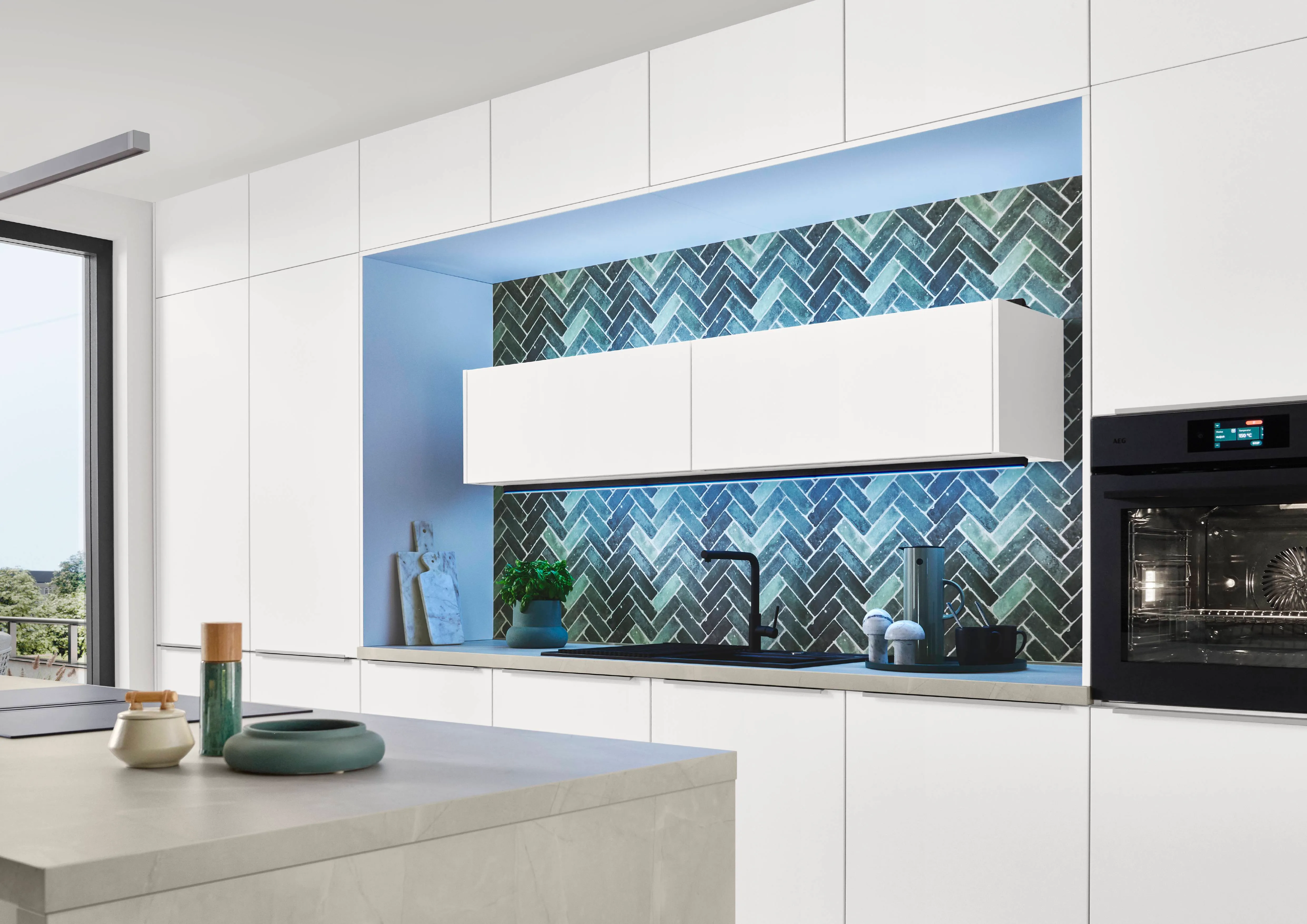 Softline 507 Lacquer, perfect honed alpine white — detajl 3