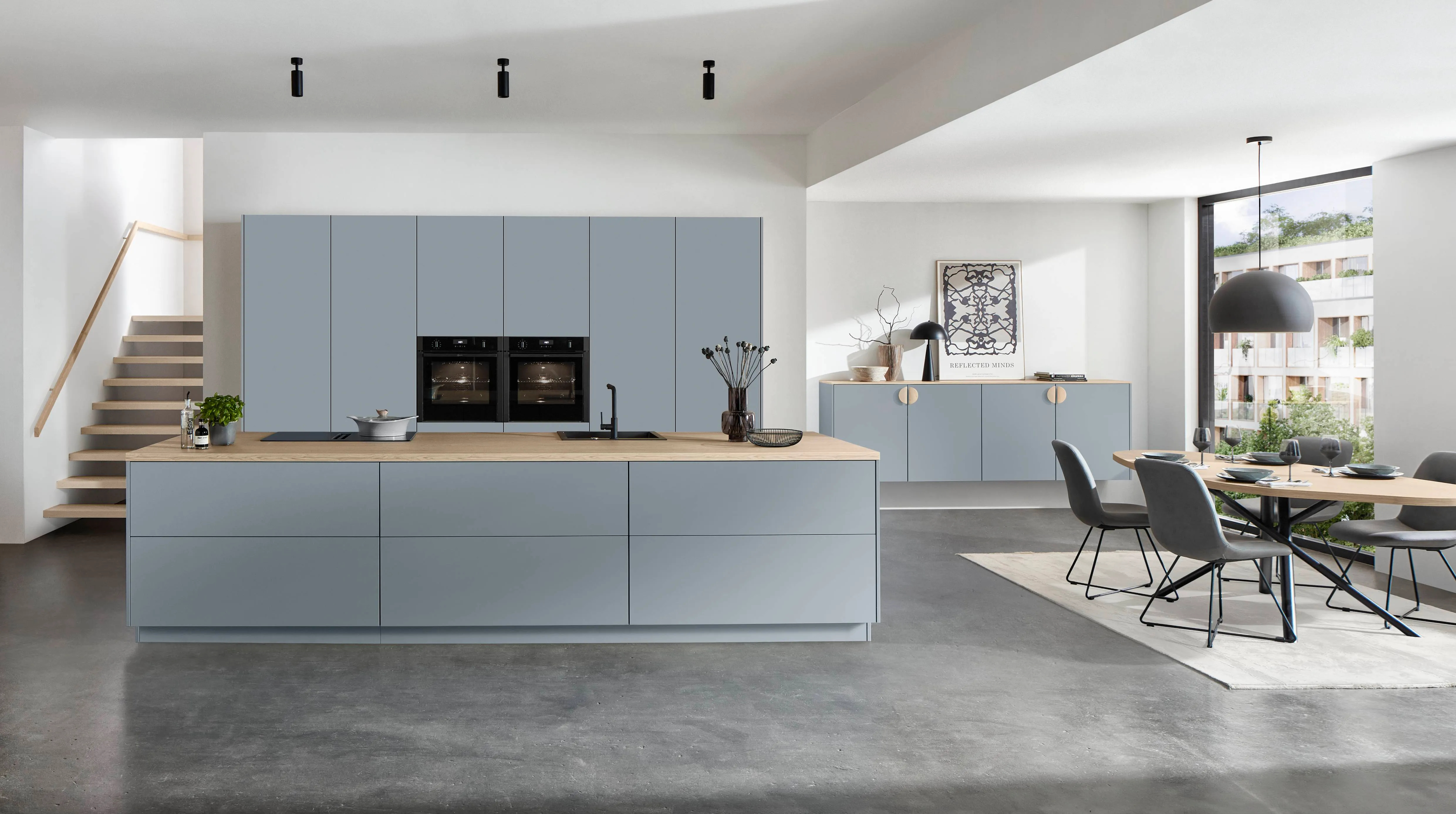Senso 485 Lacquer, premium honed sky — ambient 4