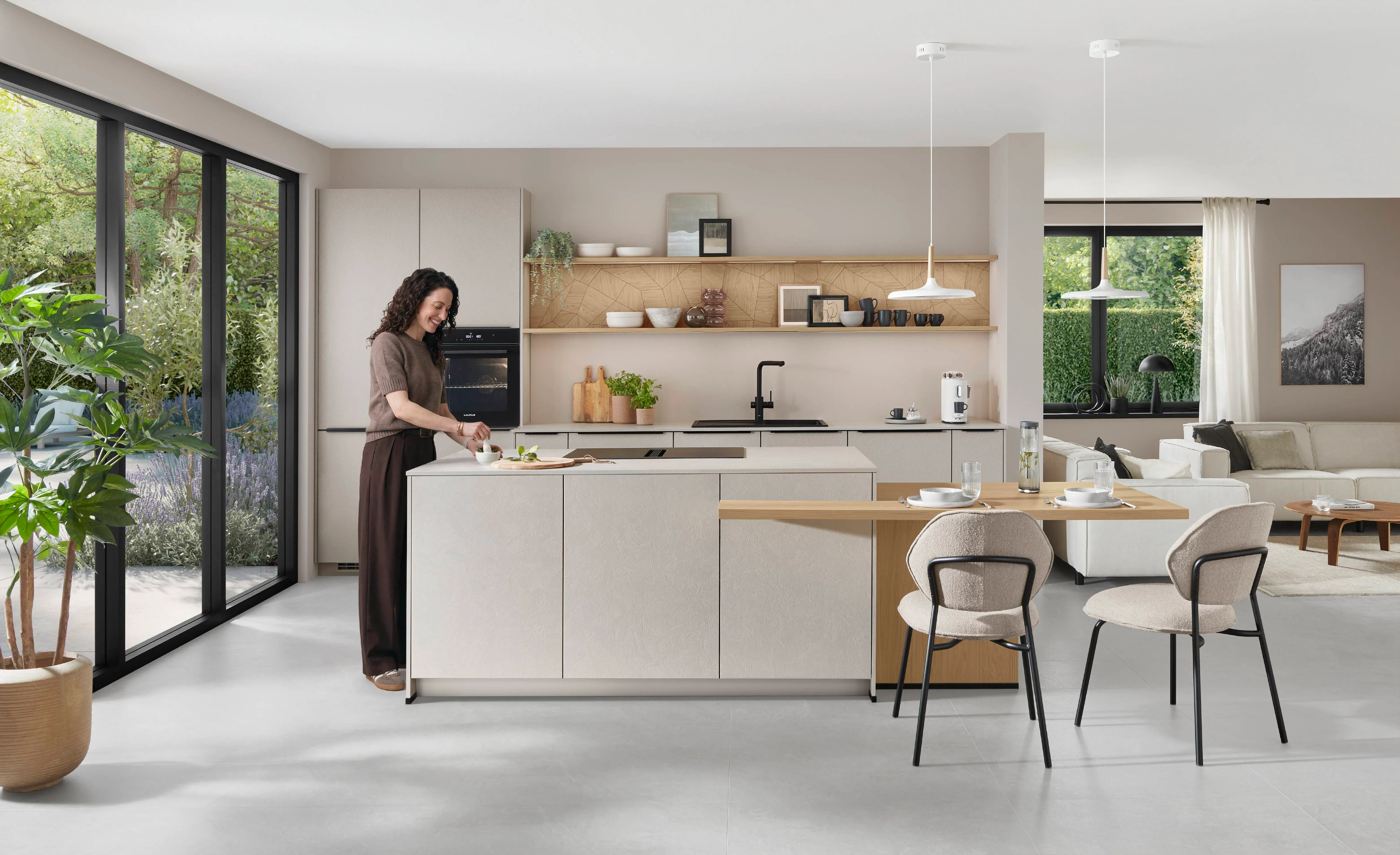 Look 604 Sand textured — ambient 2