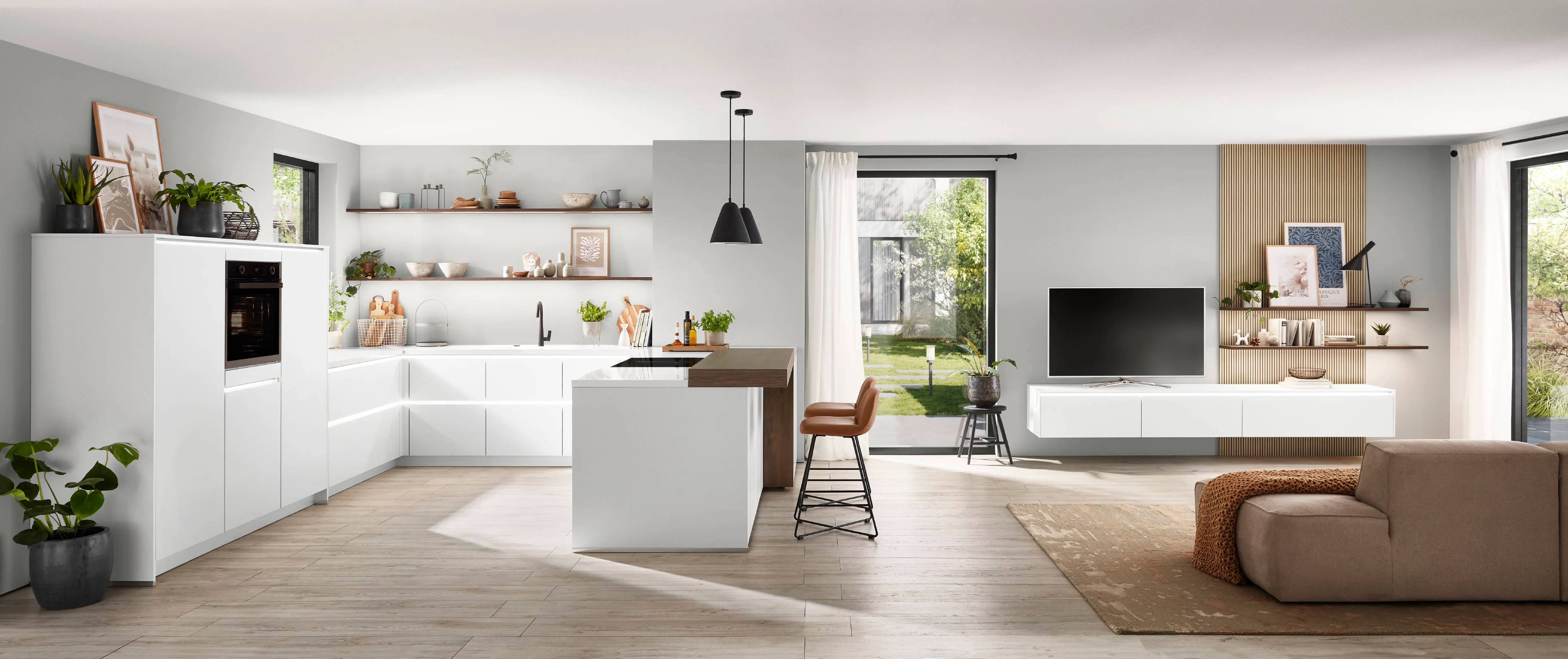 Senso 490 Lacquer, premium honed alpine white — ambient 3