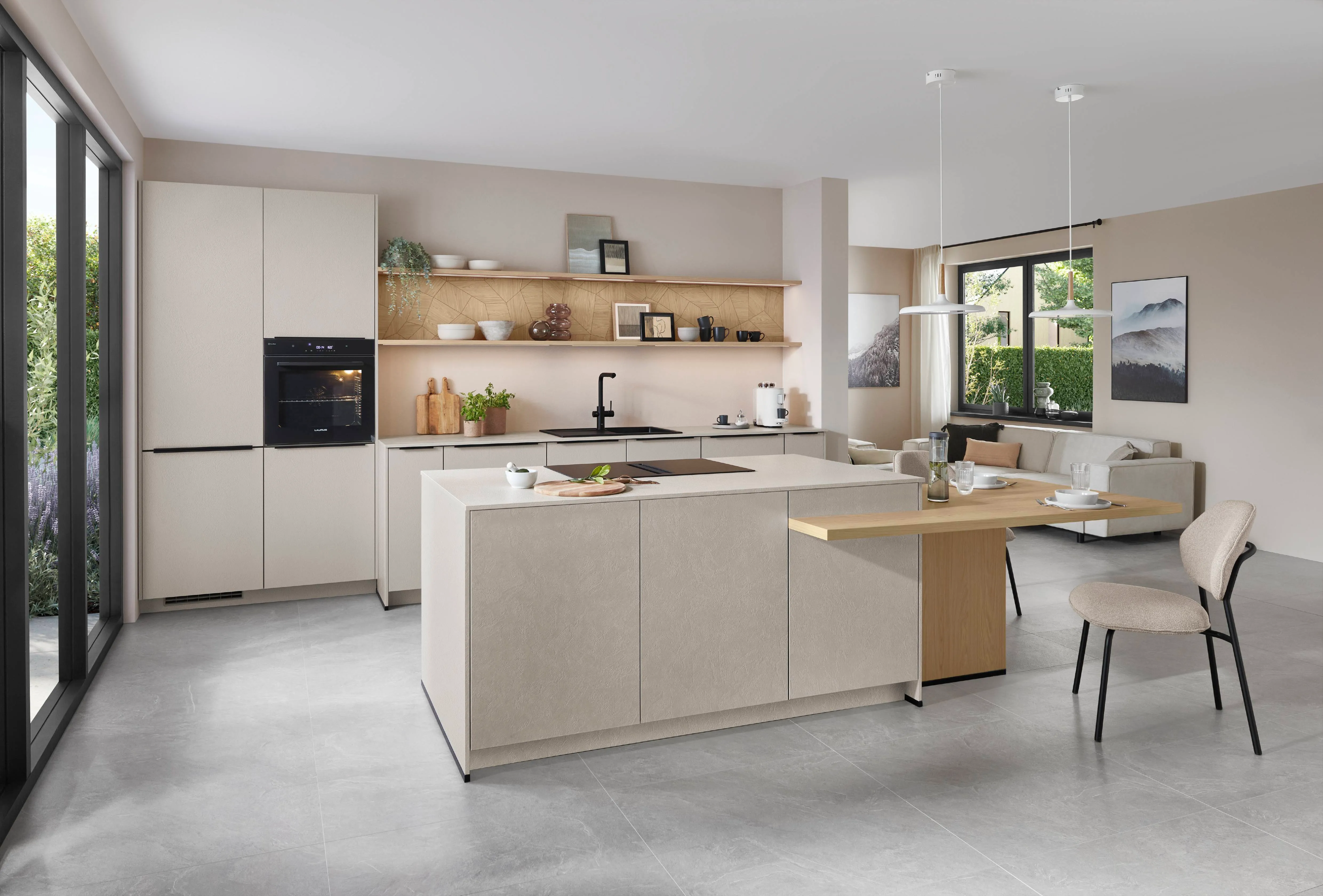 Look 604 Sand textured — ambient 4