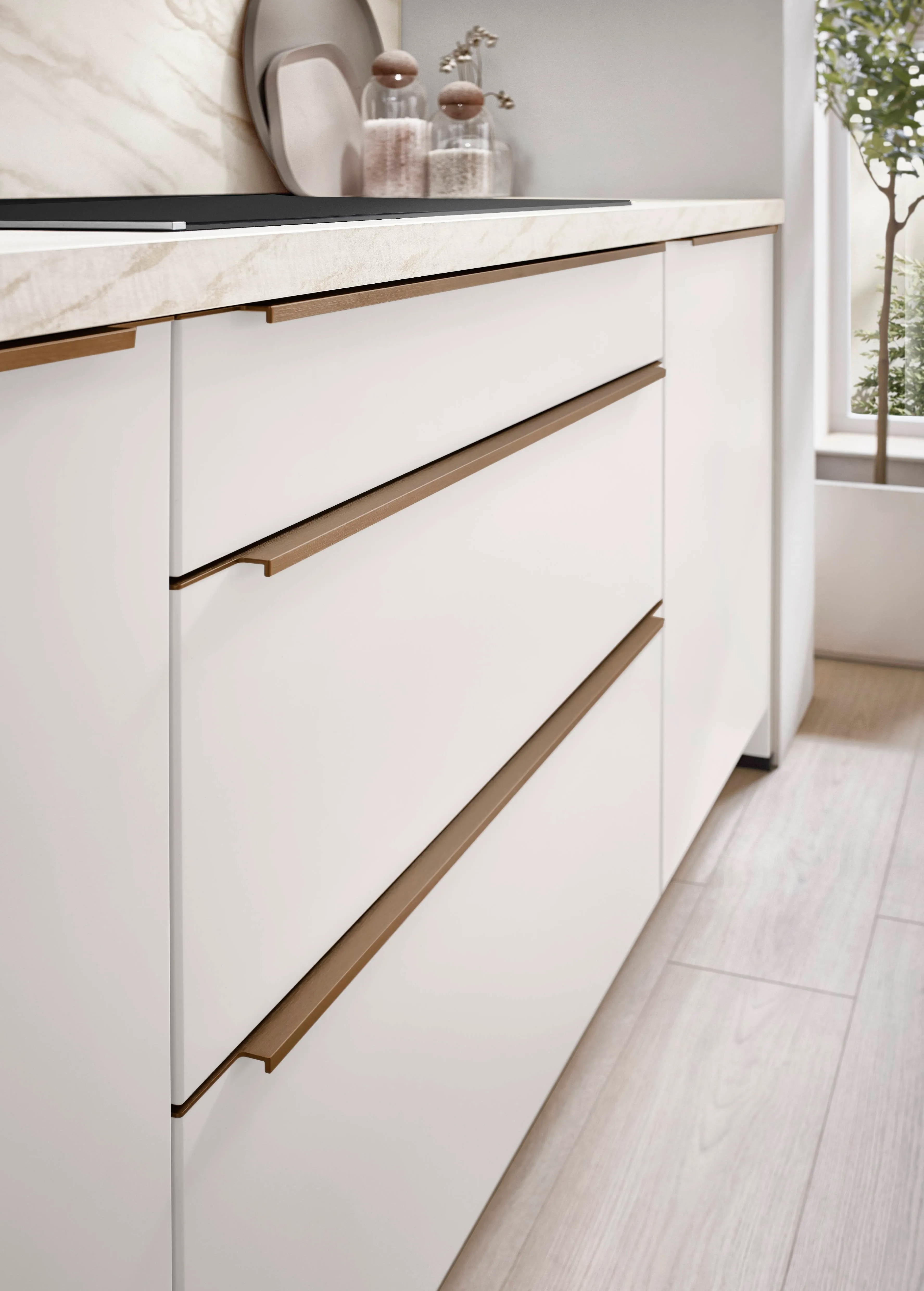 Softline 509 Lacquer, perfect honed white — detajl 6