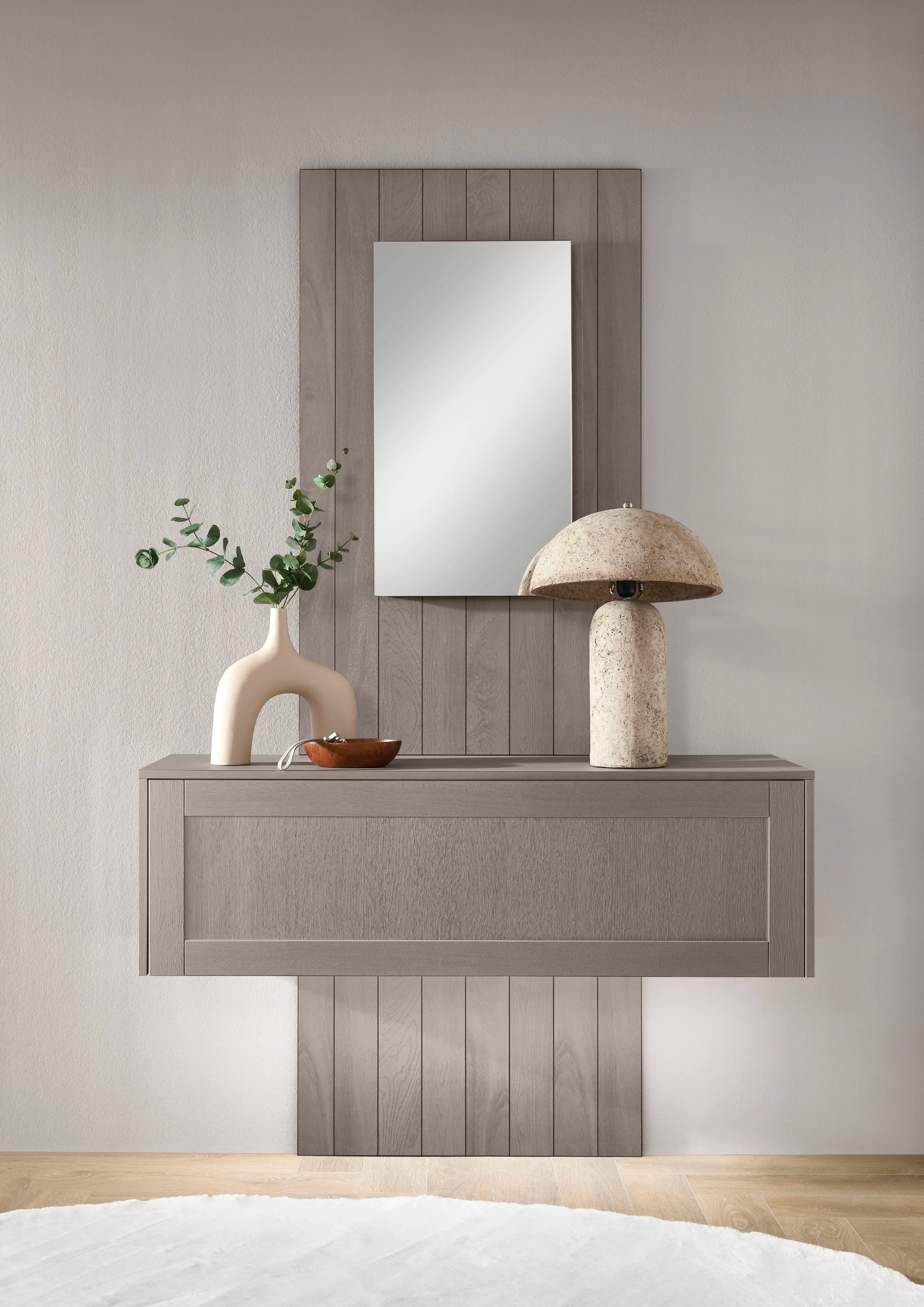 Frame 619 Lacquered laminate, macchiato wood texture — detajl 1