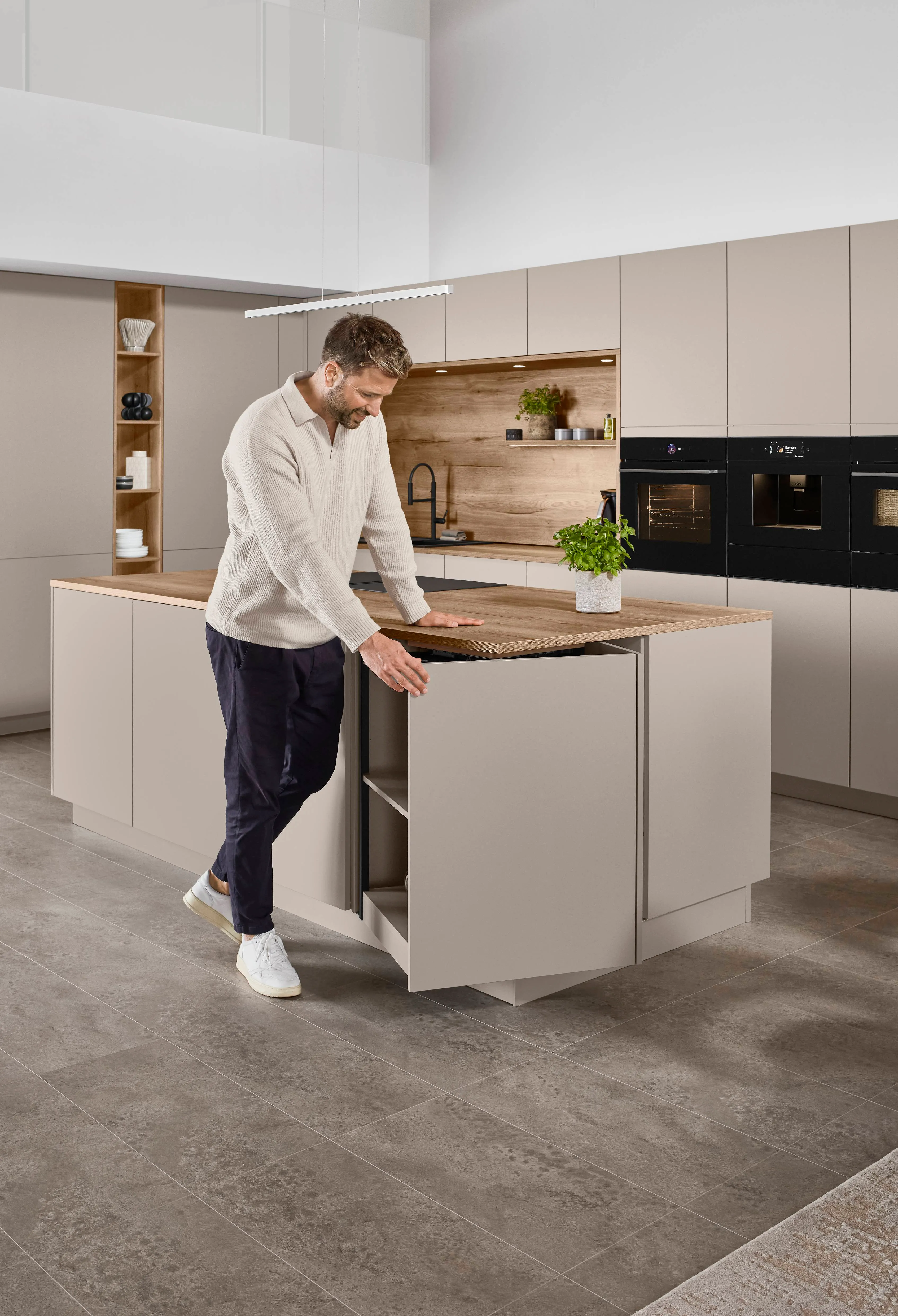 Senso 483 Lacquer, premium honed macchiato — detajl 24