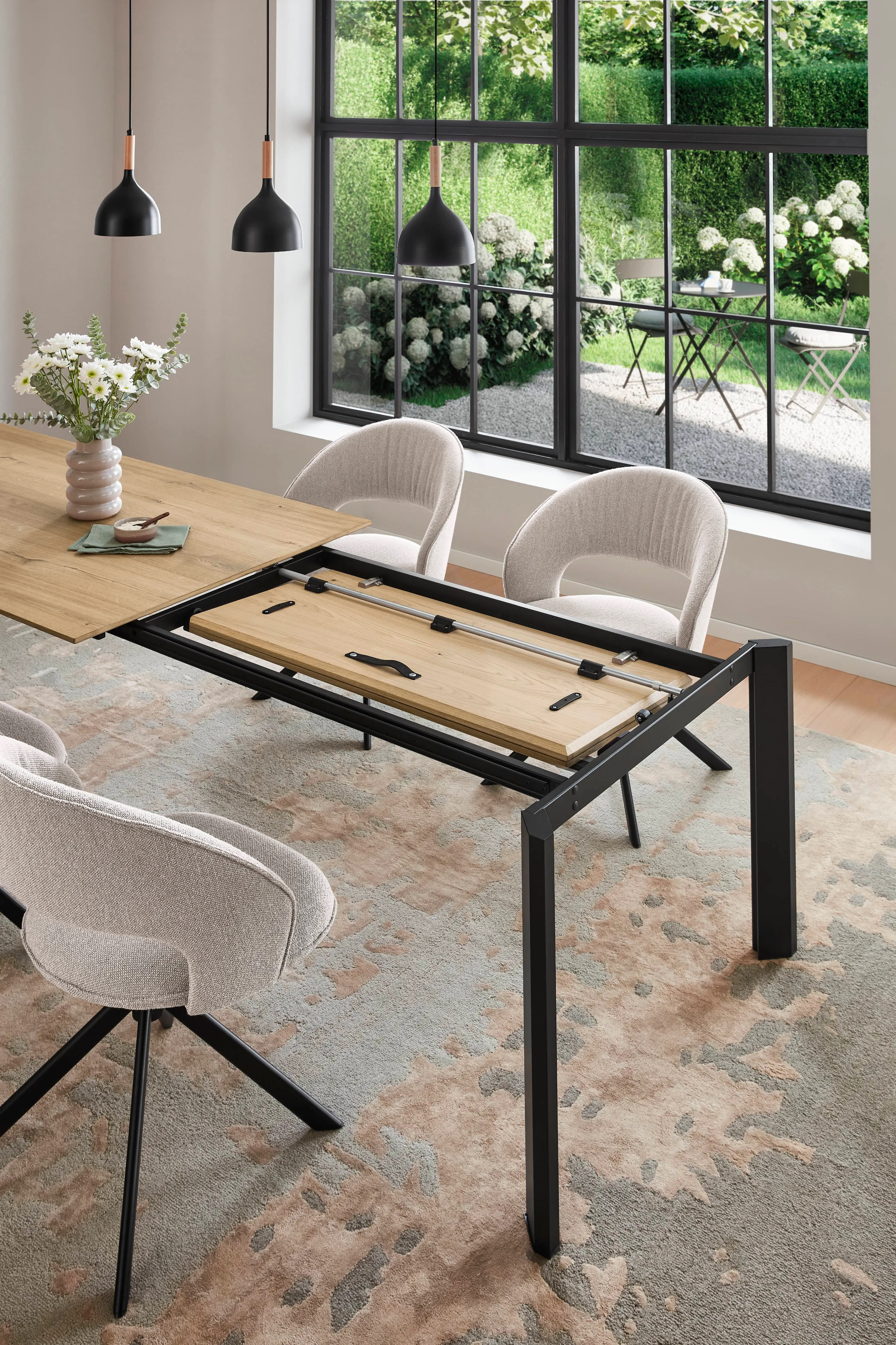 Frame 619 Lacquered laminate, macchiato wood texture — detajl 4