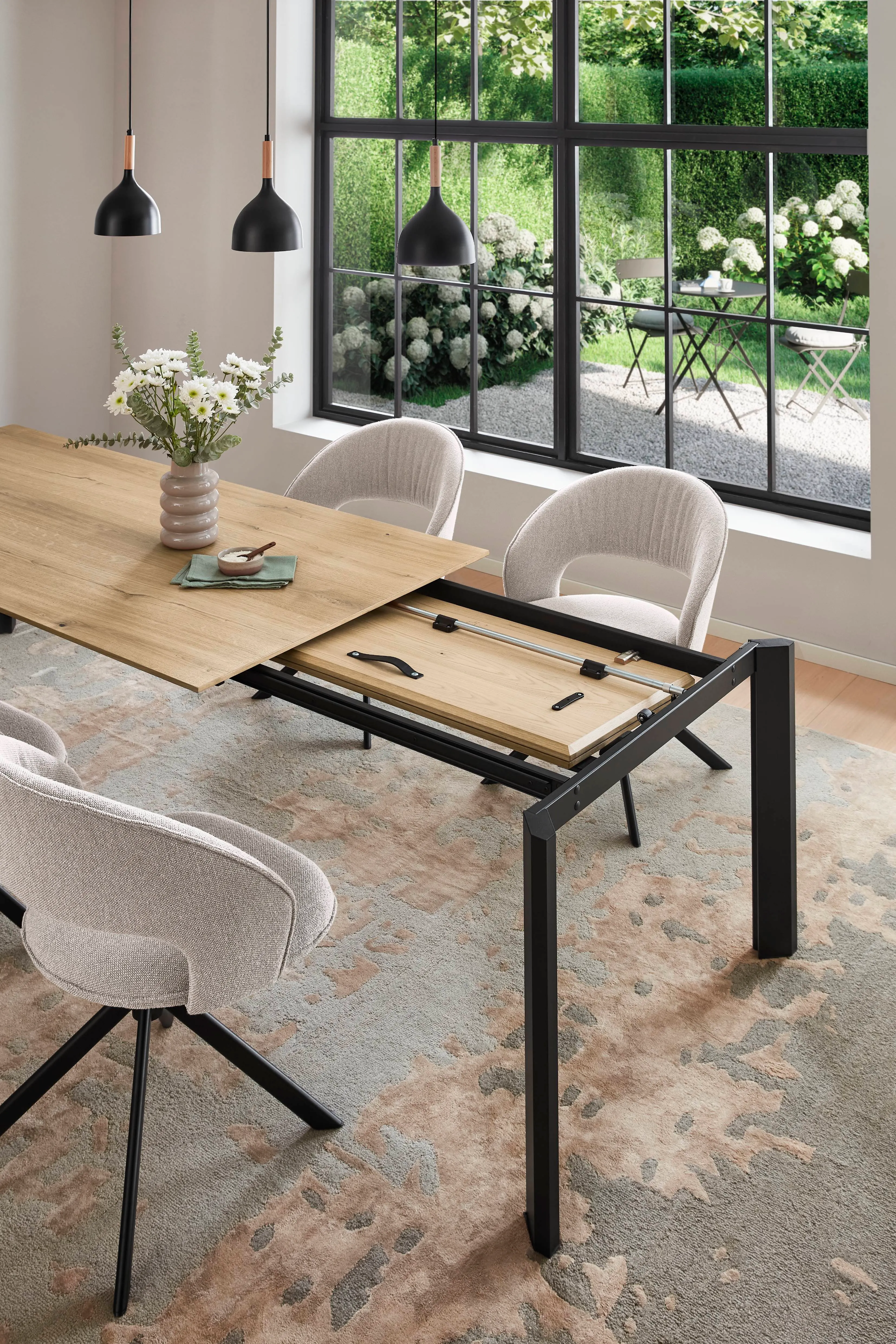 Frame 619 Lacquered laminate, macchiato wood texture — detajl 5