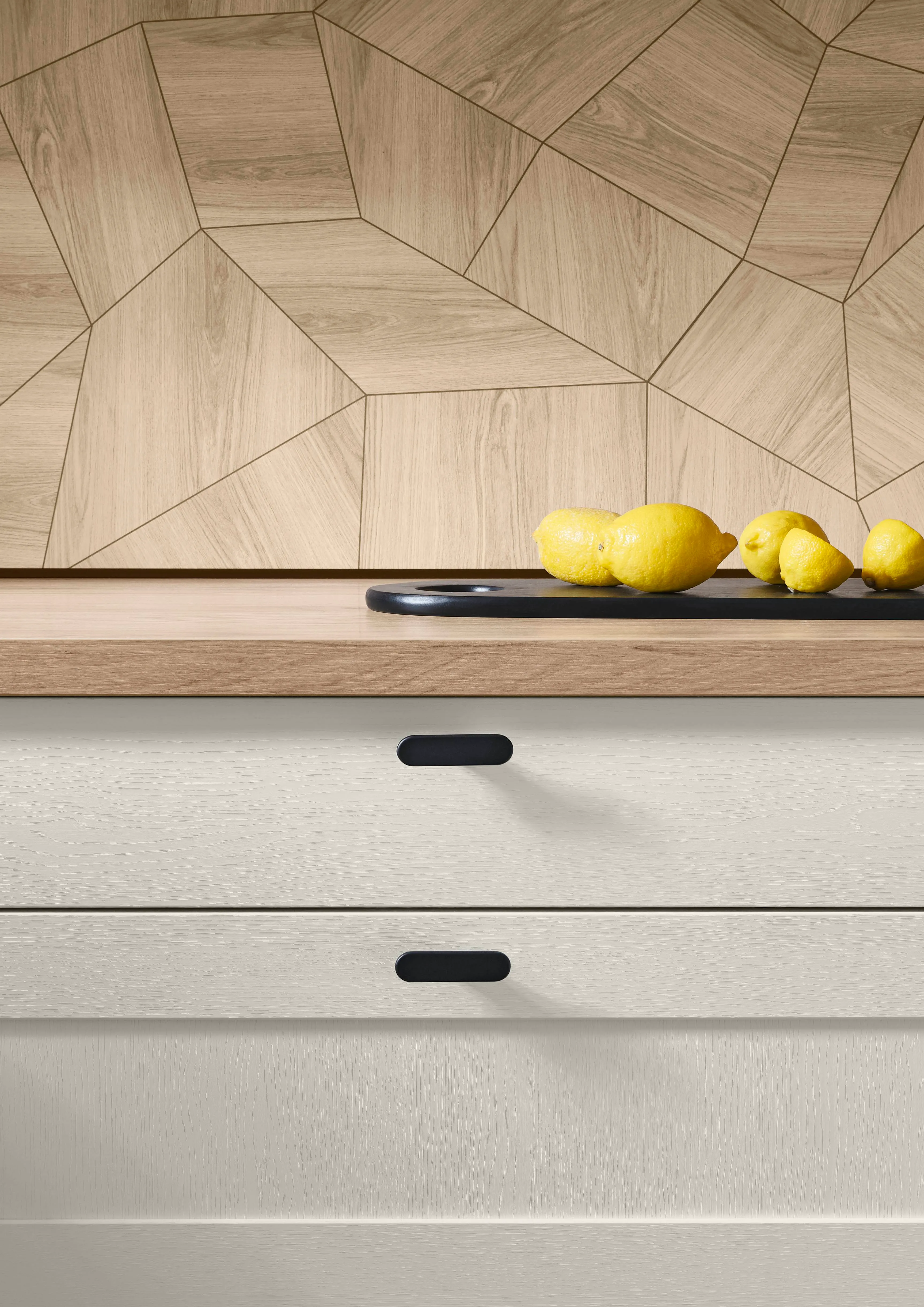 Frame 613 Lacquered laminate, white wood texture — detajl 10