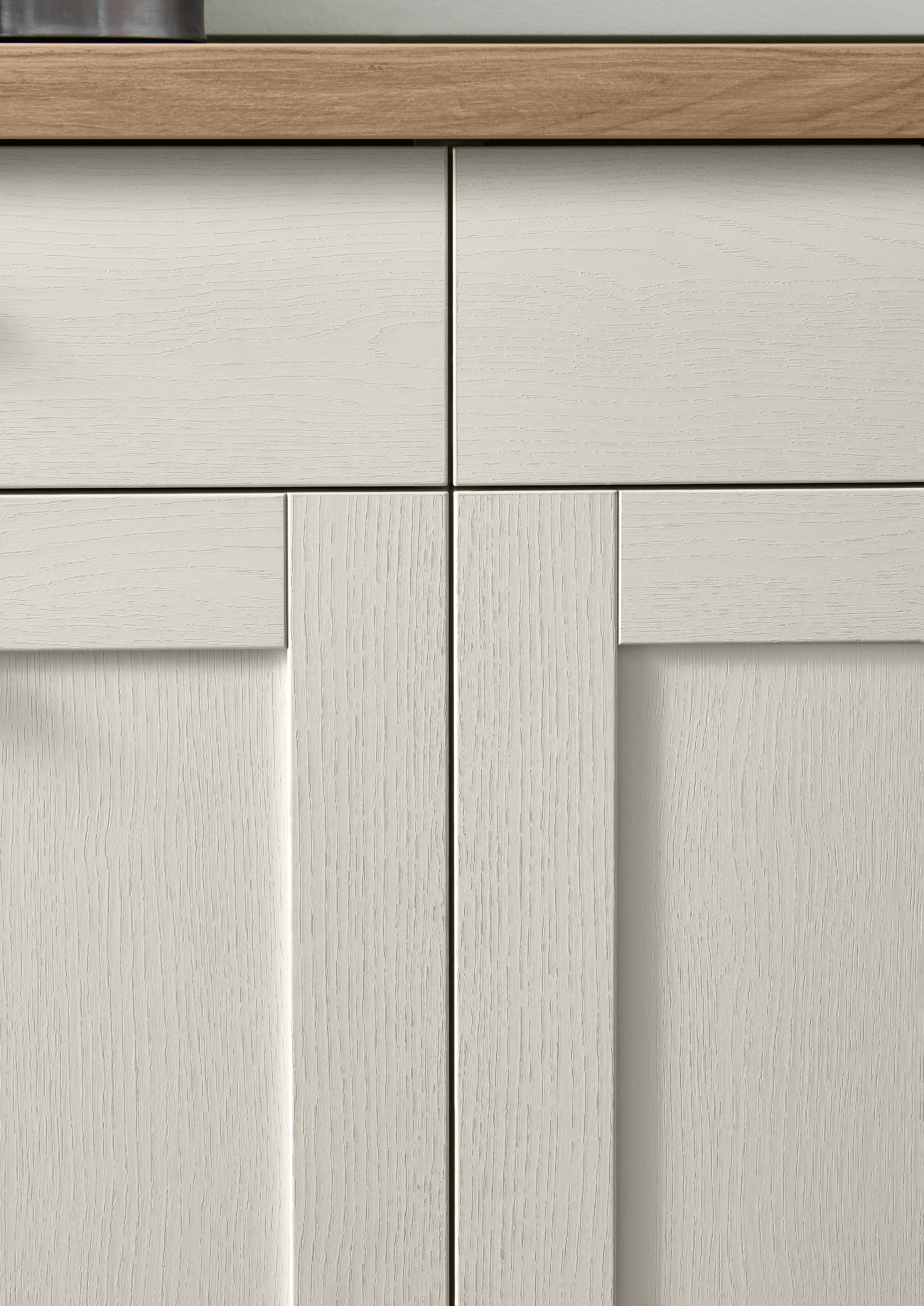 Frame 613 Lacquered laminate, white wood texture — detajl 13