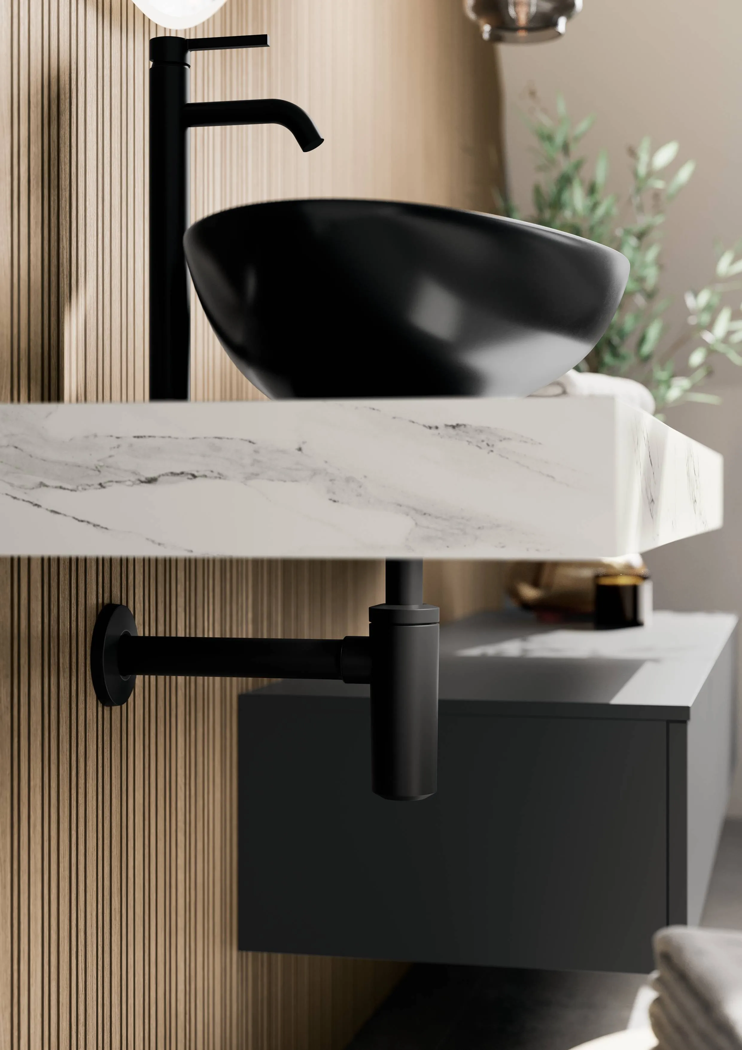 Senso 491 Lacquer, premium honed slate grey — detajl 3
