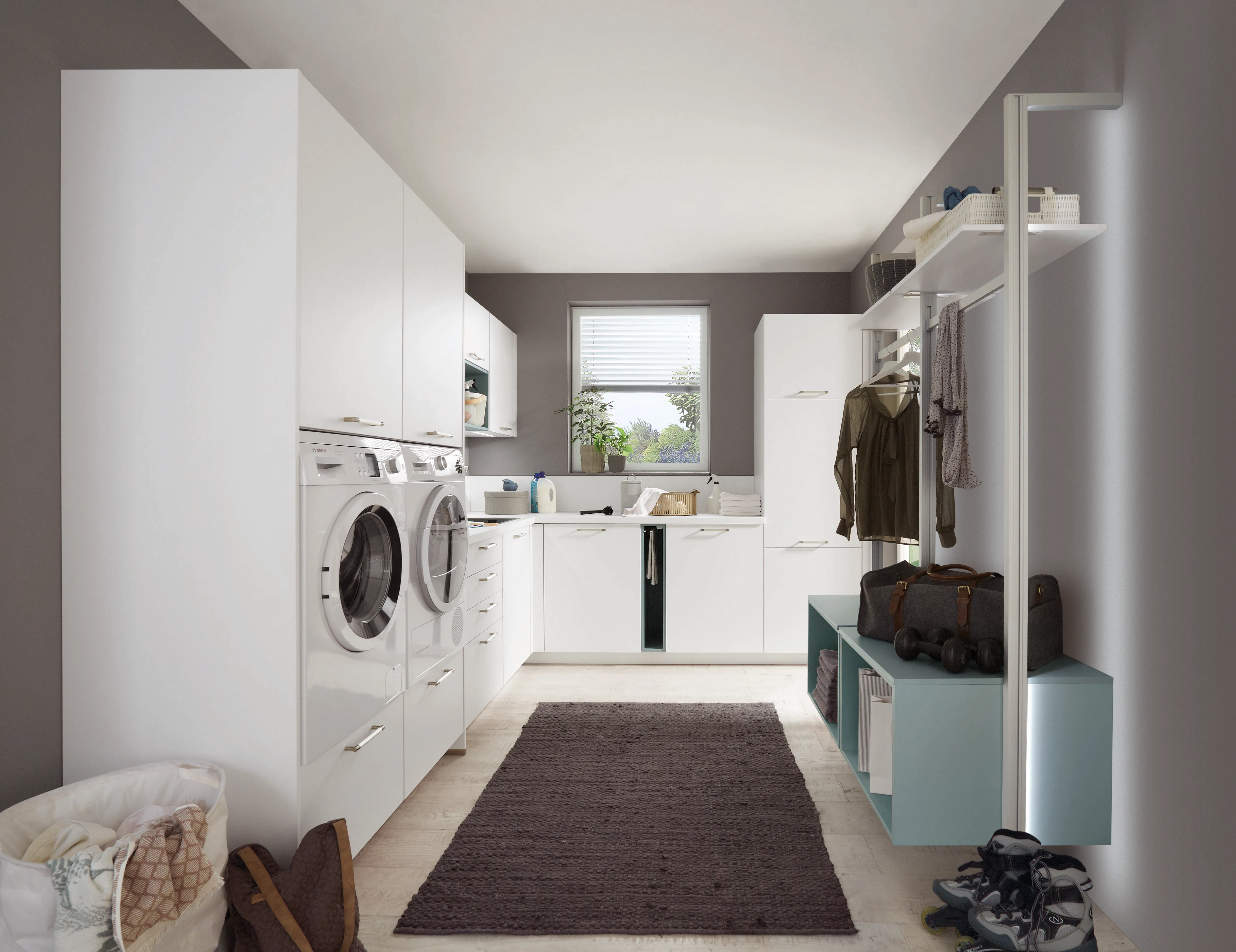 Senso 488 Lacquered, premium honed white — ambient 3